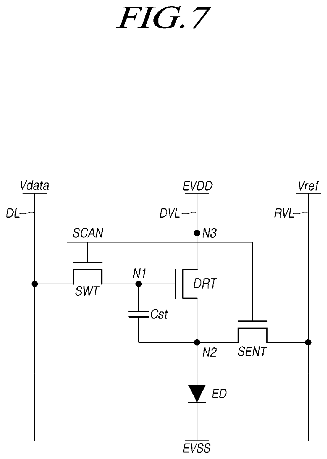Patent US11783755 Figure 7 – Display device and display driving method