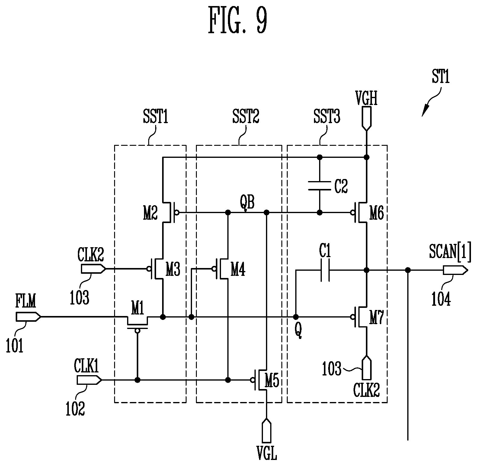 Patent US11783758 Figure 9 – Display device having one or more driving periods