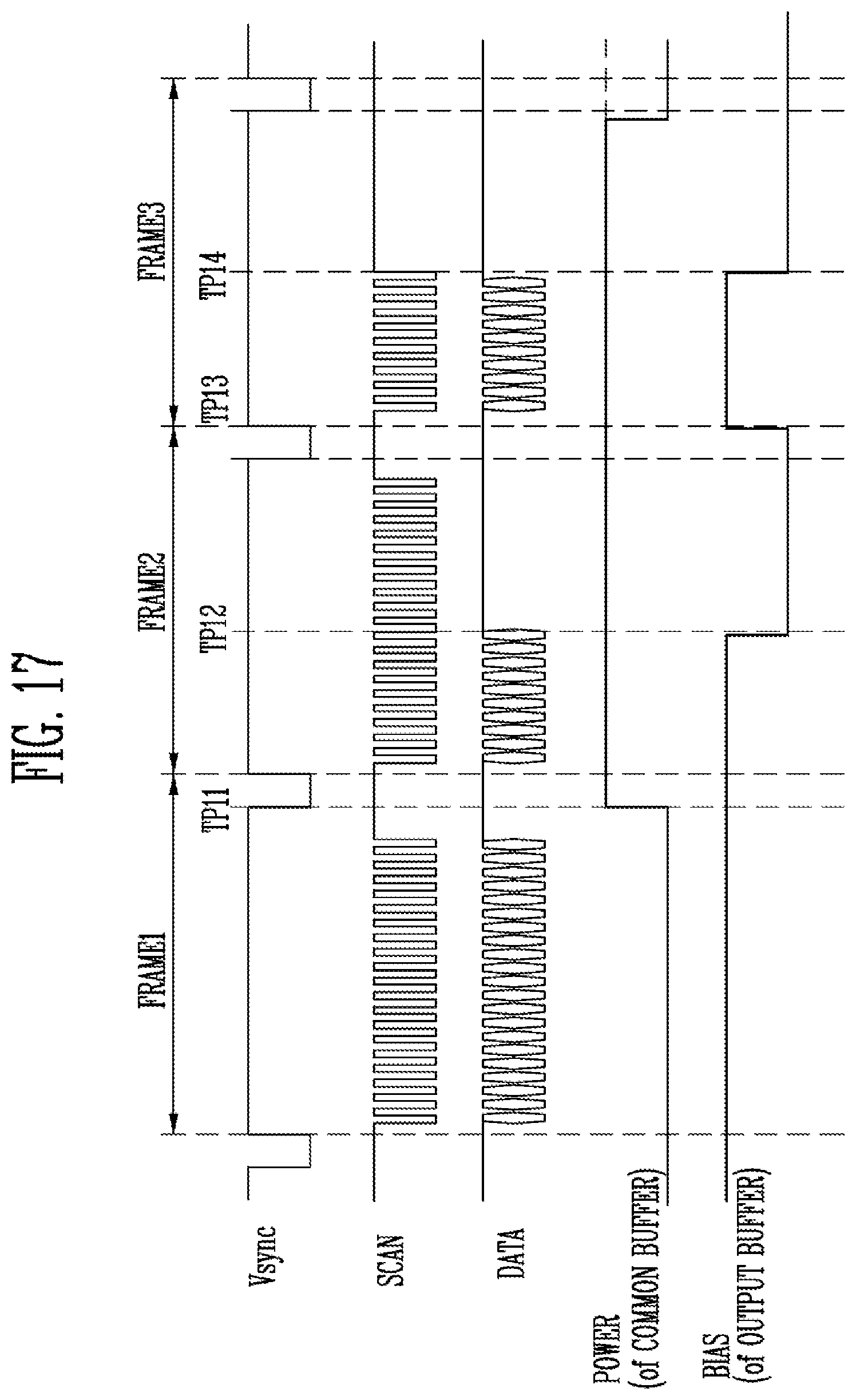 Patent US11783758 Figure 17 – Display device having one or more driving periods