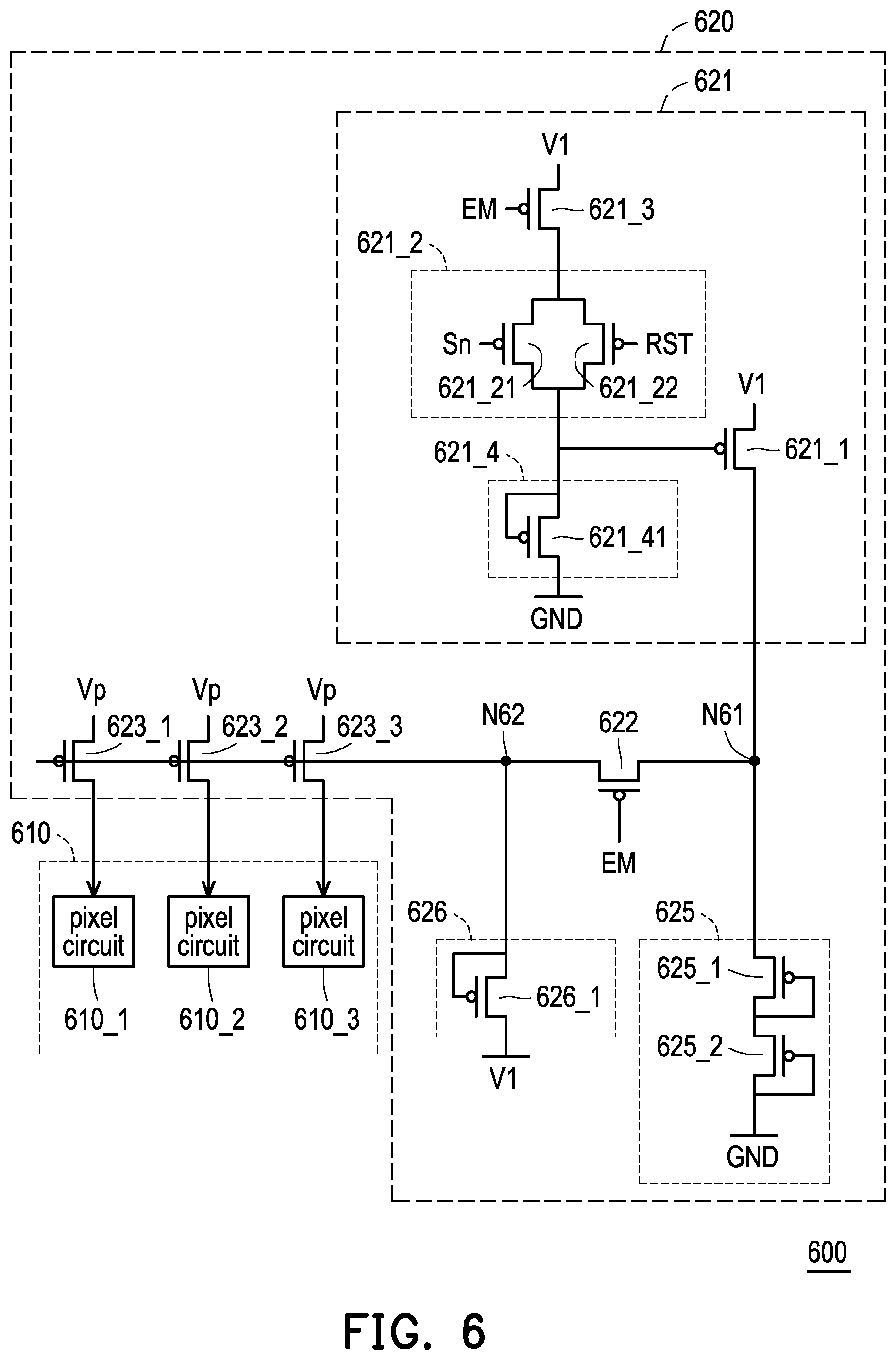 Patent US11783761 Figure 6 – Electronic device