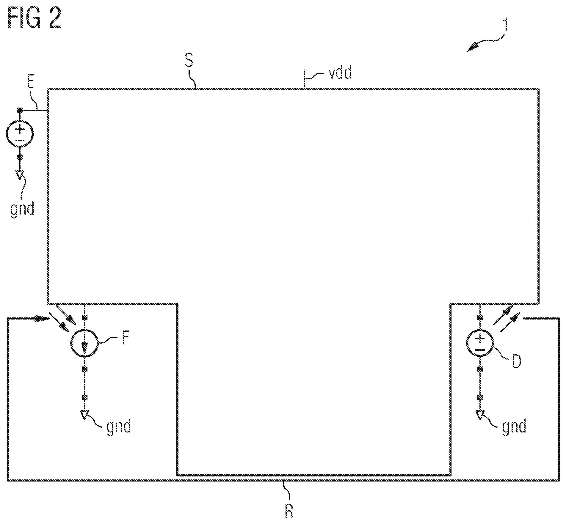 Patent US11783762 Figure 2 – Device and method for operating a diode array
