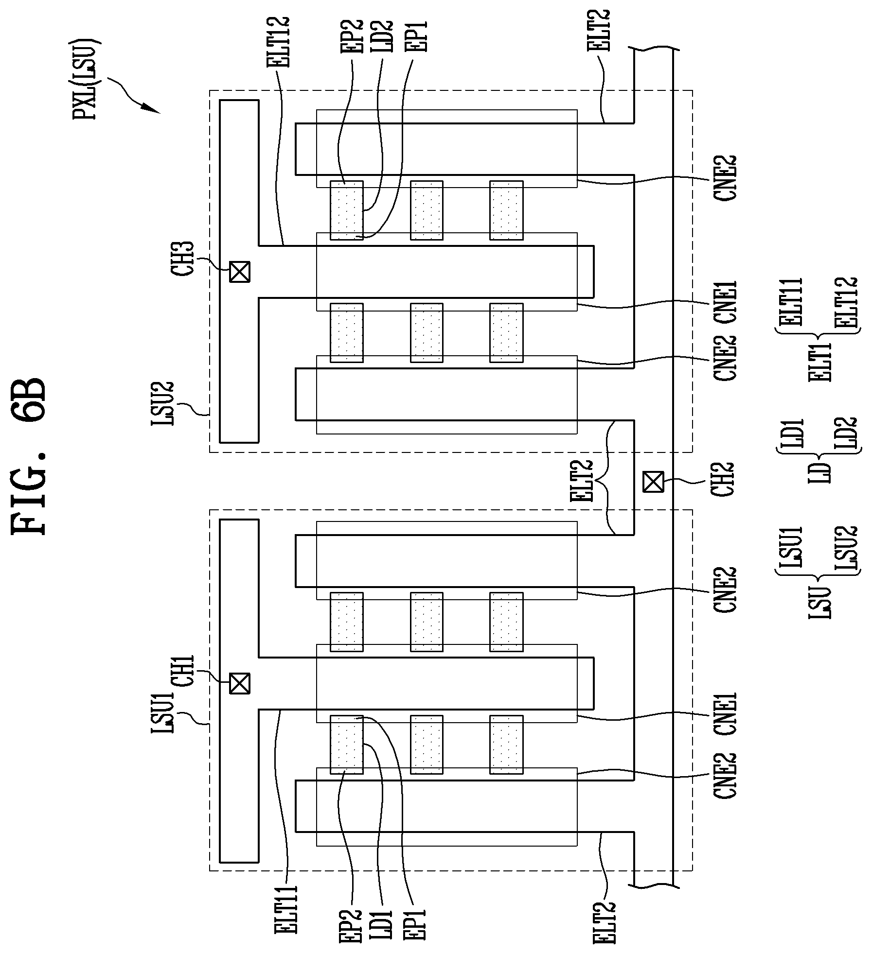 Patent US11783764 Figure 6 – Pixel, display device having same and driving method thereof