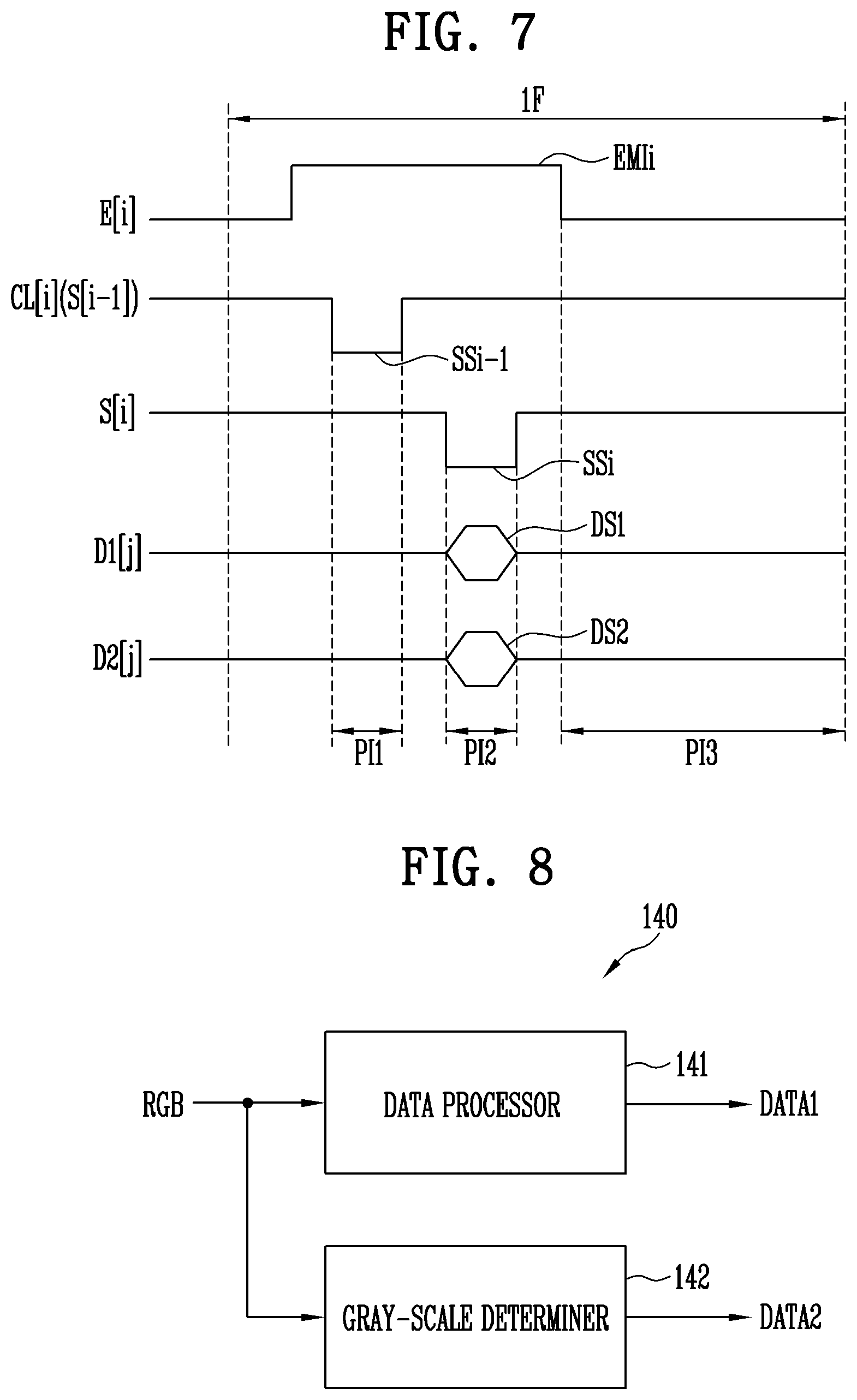 Patent US11783764 Figure 7 – Pixel, display device having same and driving method thereof