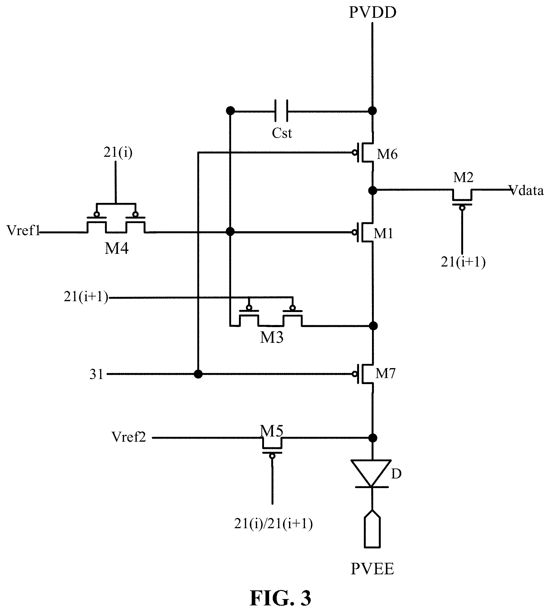 Patent US11783772 Figure 3 – Array substrate, display panel, and display device