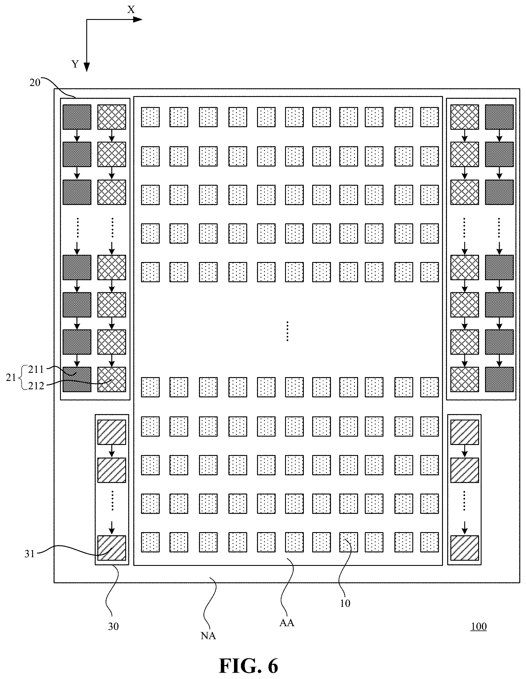 Patent US11783772 Figure 6 – Array substrate, display panel, and display device