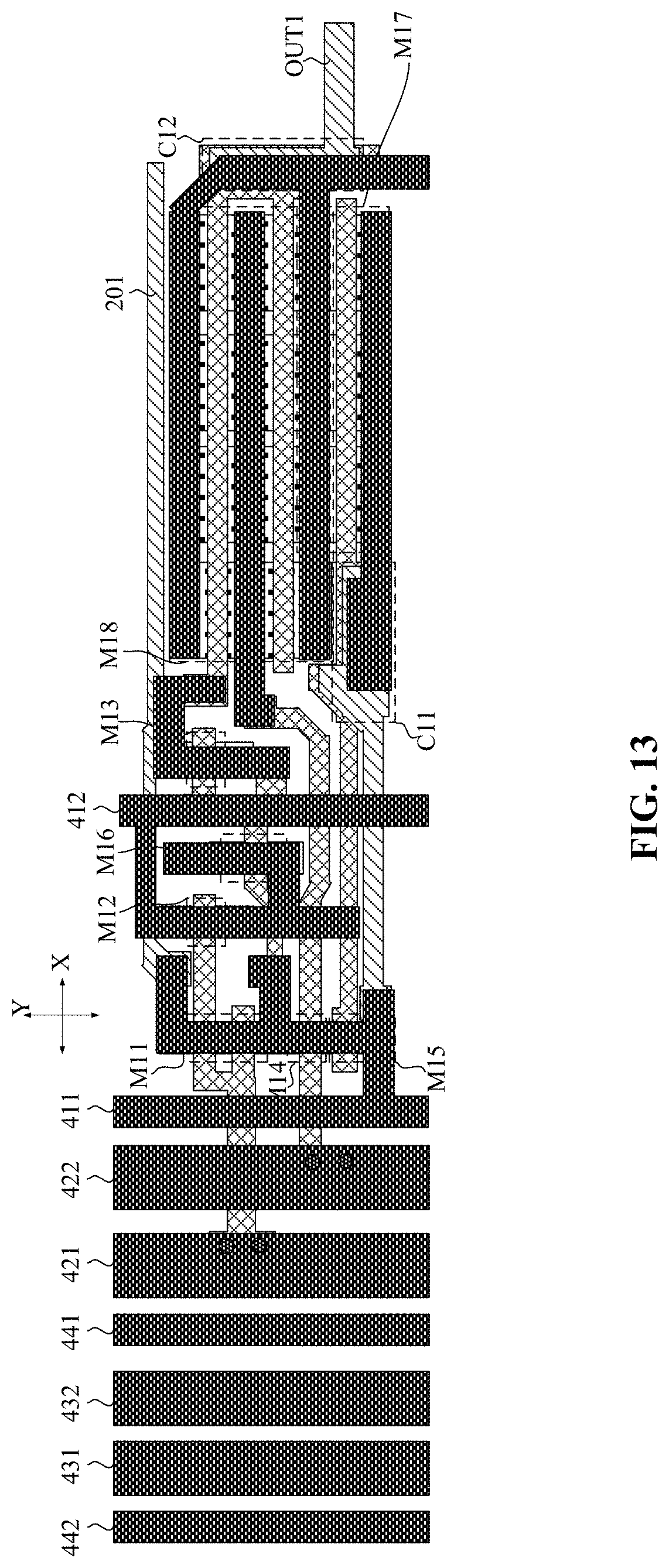 Patent US11783772 Figure 13 – Array substrate, display panel, and display device