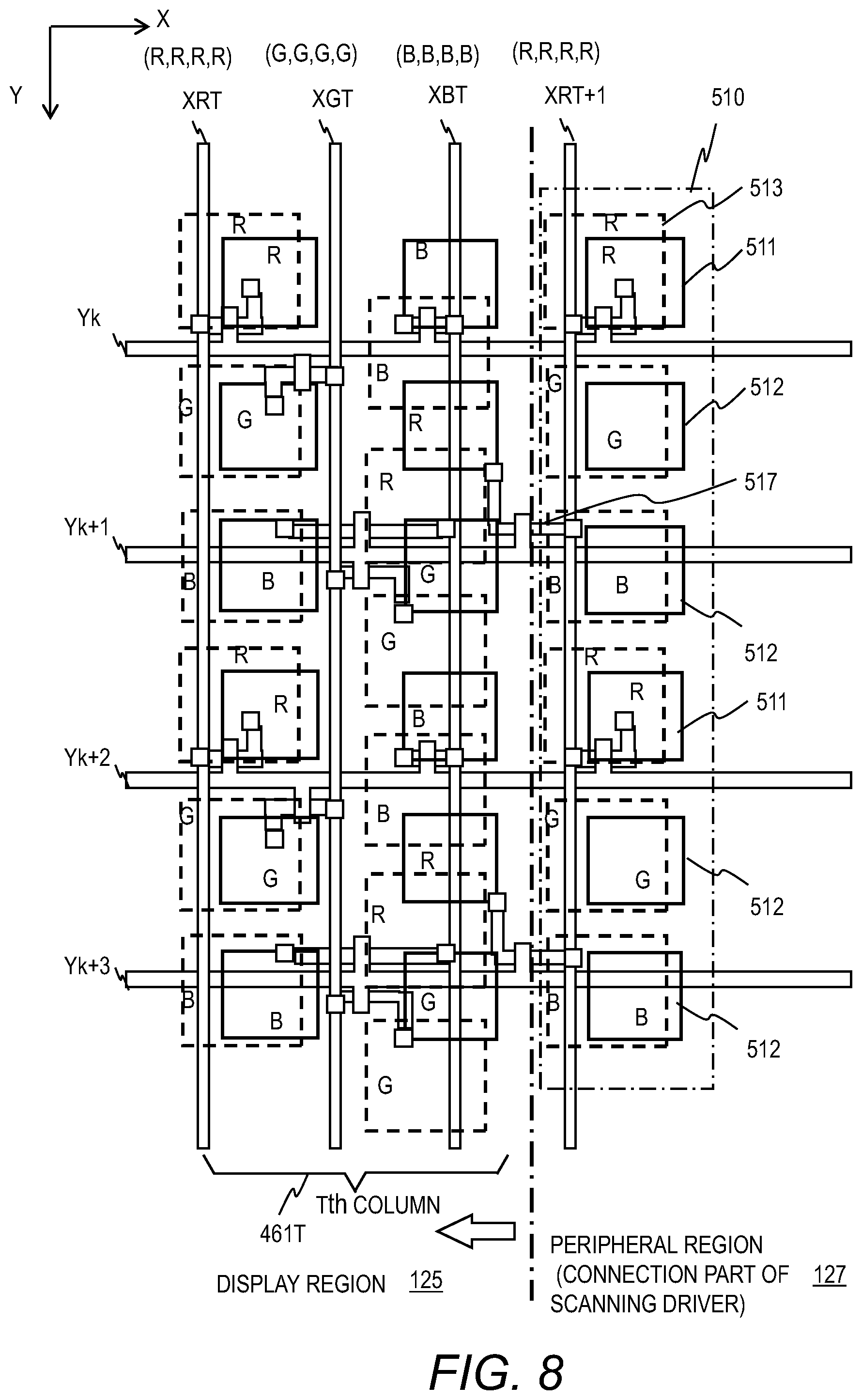 Patent US11783776 Figure 10 – Display panel and display device