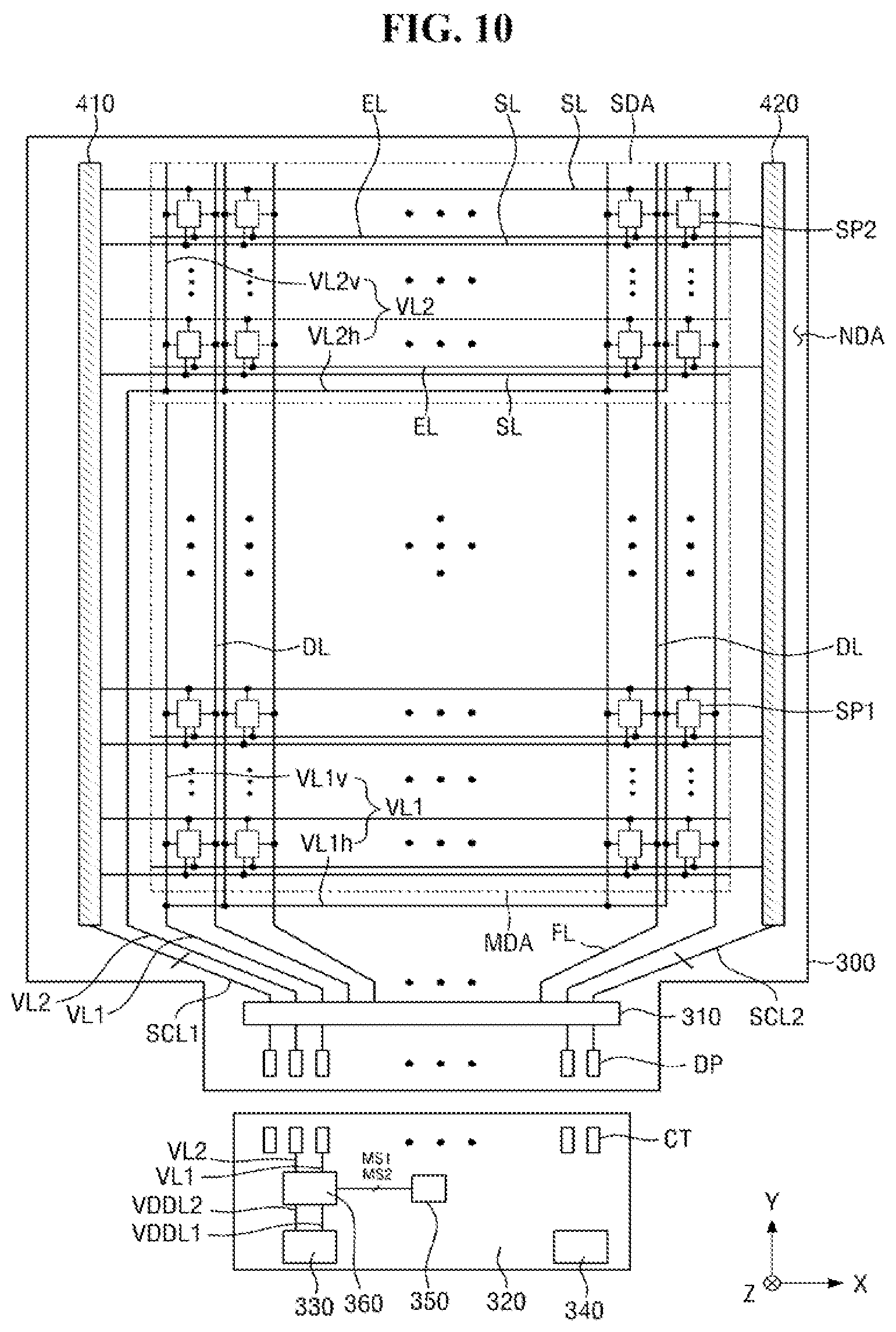 Patent US11783778 Figure 10 – Display device