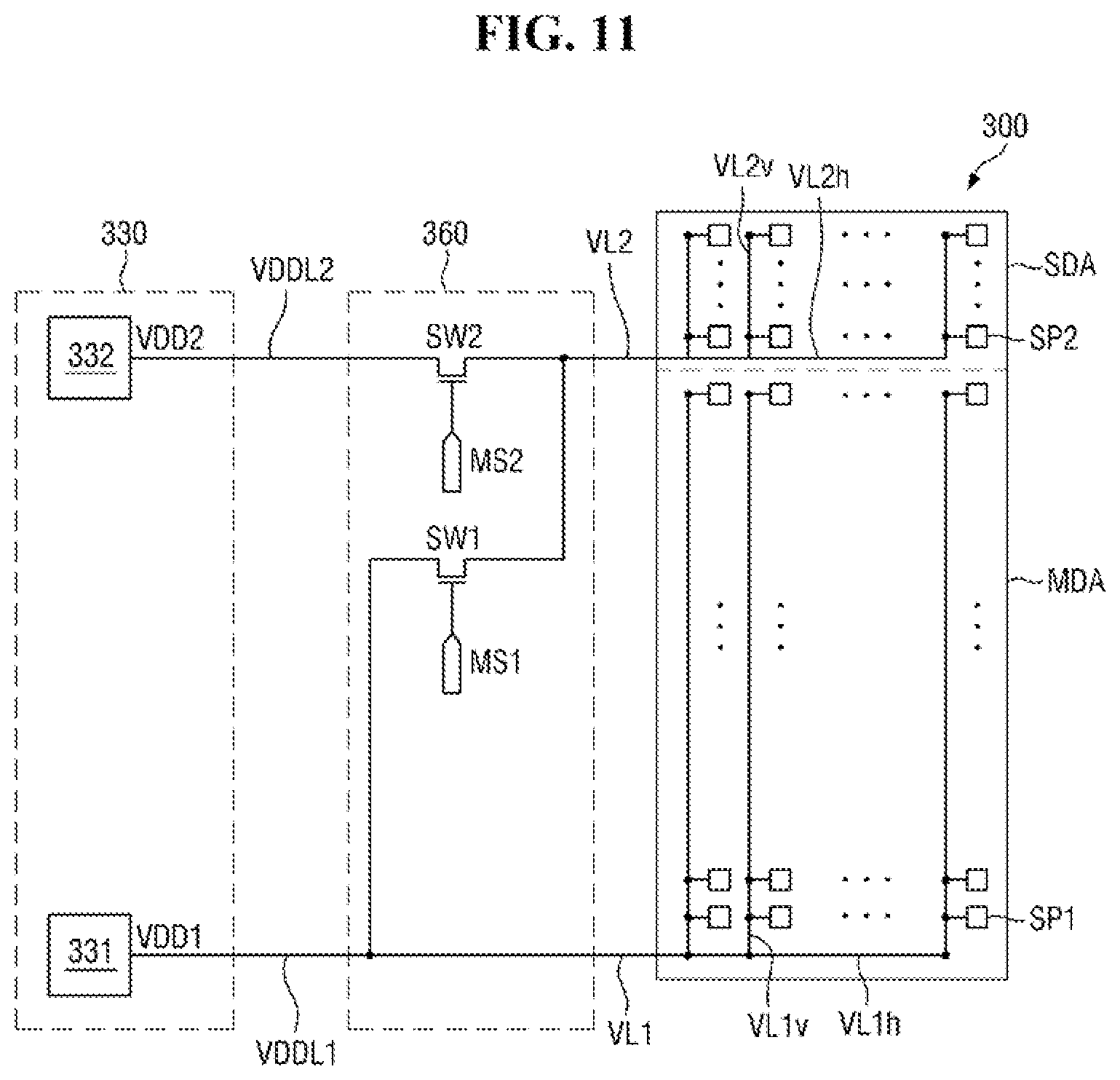 Patent US11783778 Figure 11 – Display device