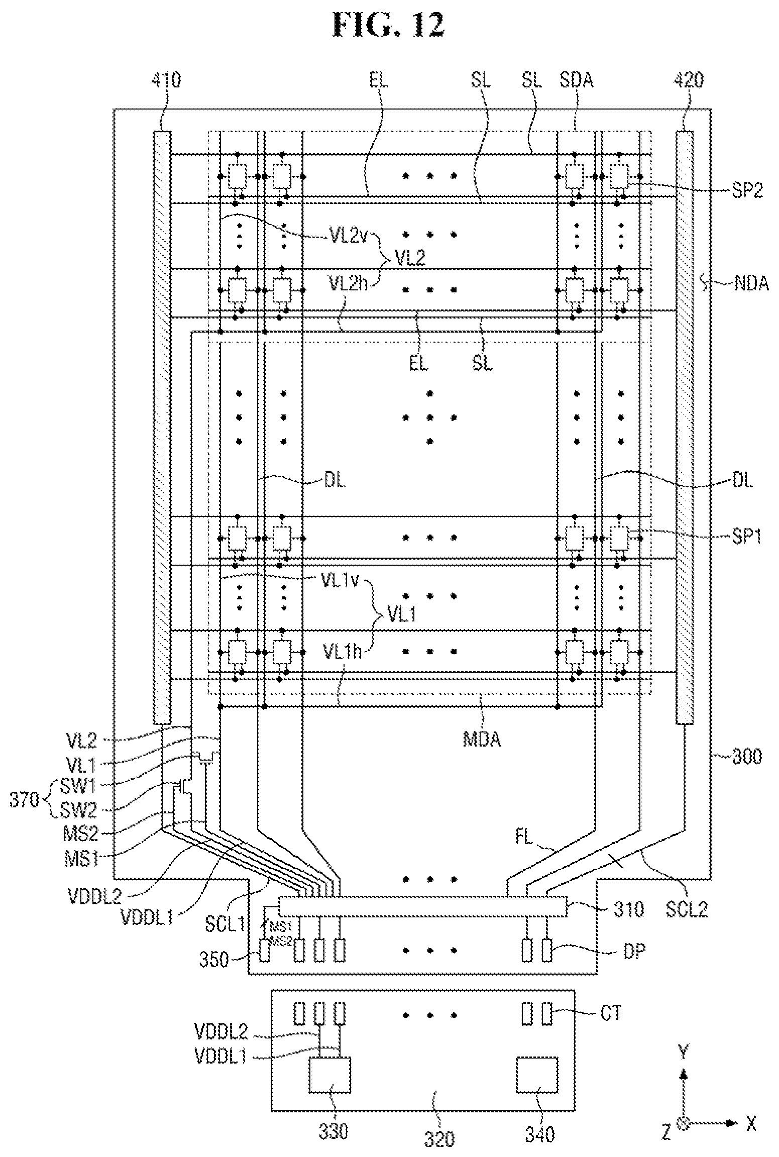 Patent US11783778 Figure 12 – Display device