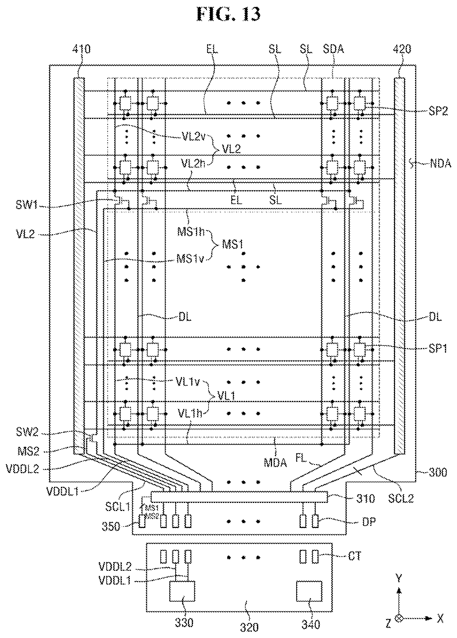 Patent US11783778 Figure 13 – Display device