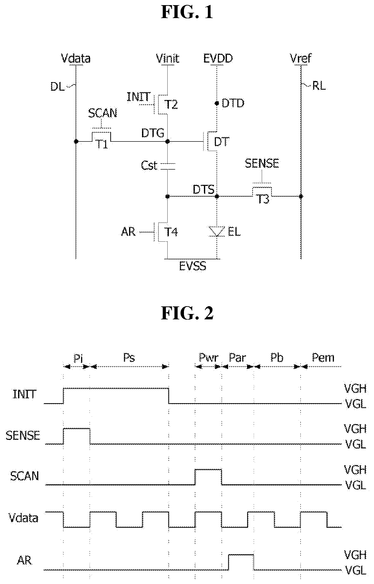 Patent US11783779 Figure 1 – Pixel circuit and display device including the same