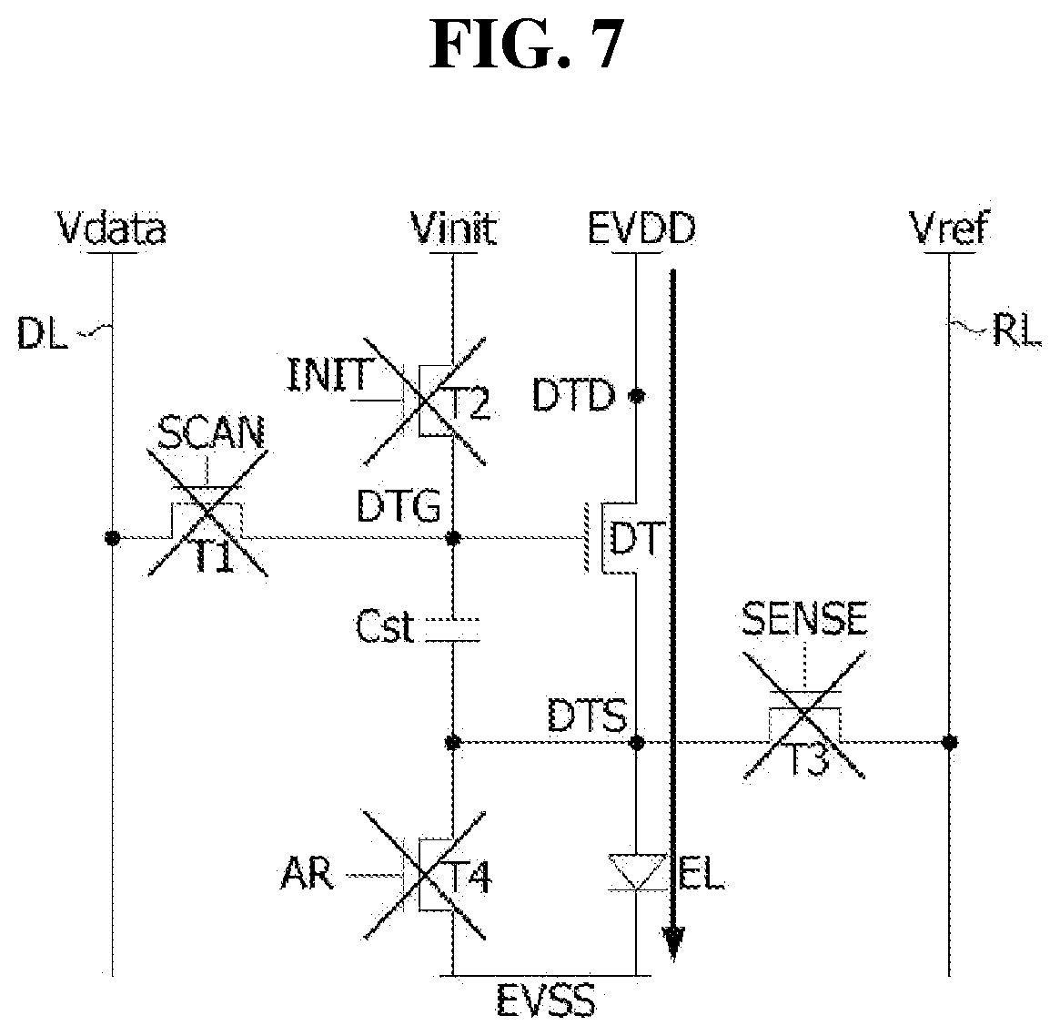 Patent US11783779 Figure 4 – Pixel circuit and display device including the same