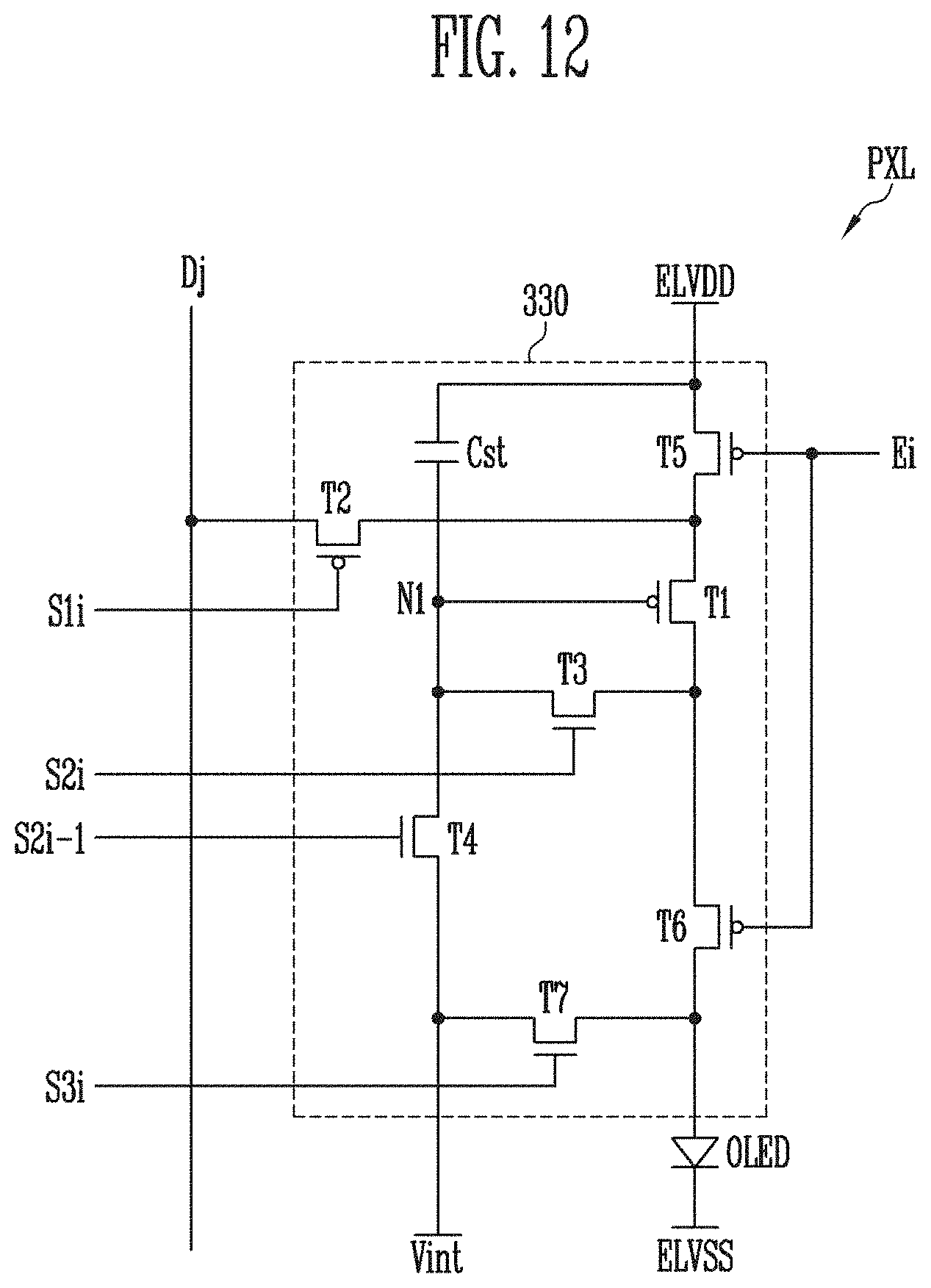 Patent US11783781 Figure 15 – Organic light emitting display device