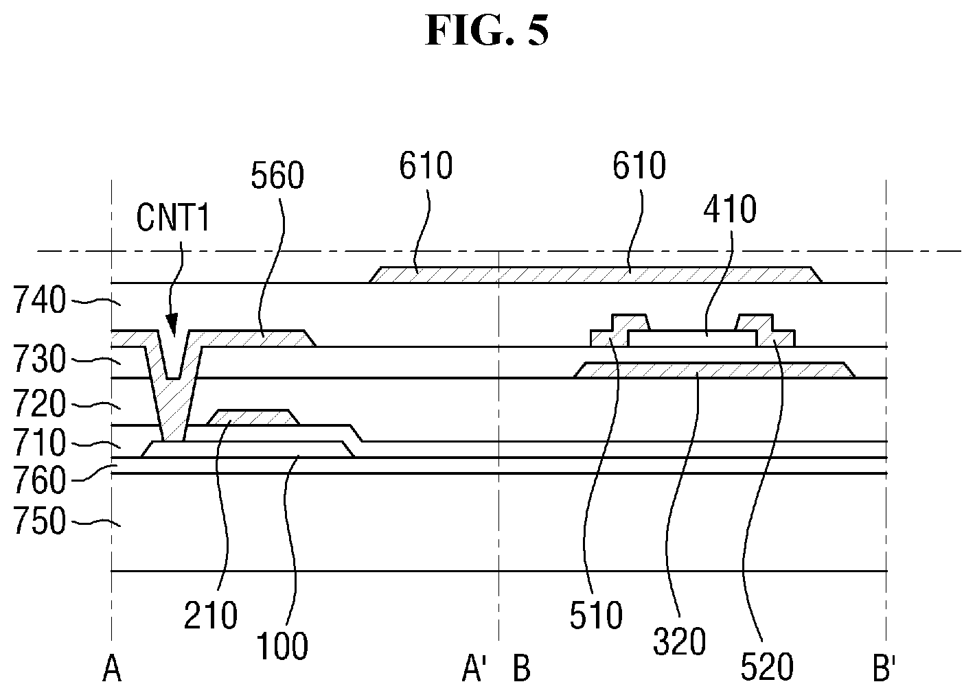 Patent US11783783 Figure 5 – Display device