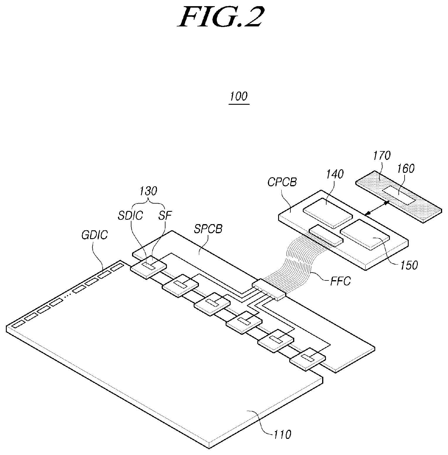 Patent US11783784 Figure 2 – Display device, driving circuit and driving method