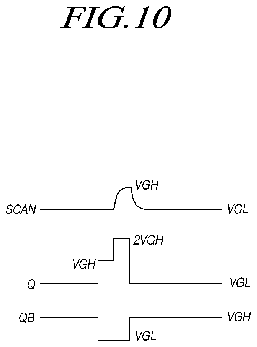 Patent US11783784 Figure 10 – Display device, driving circuit and driving method