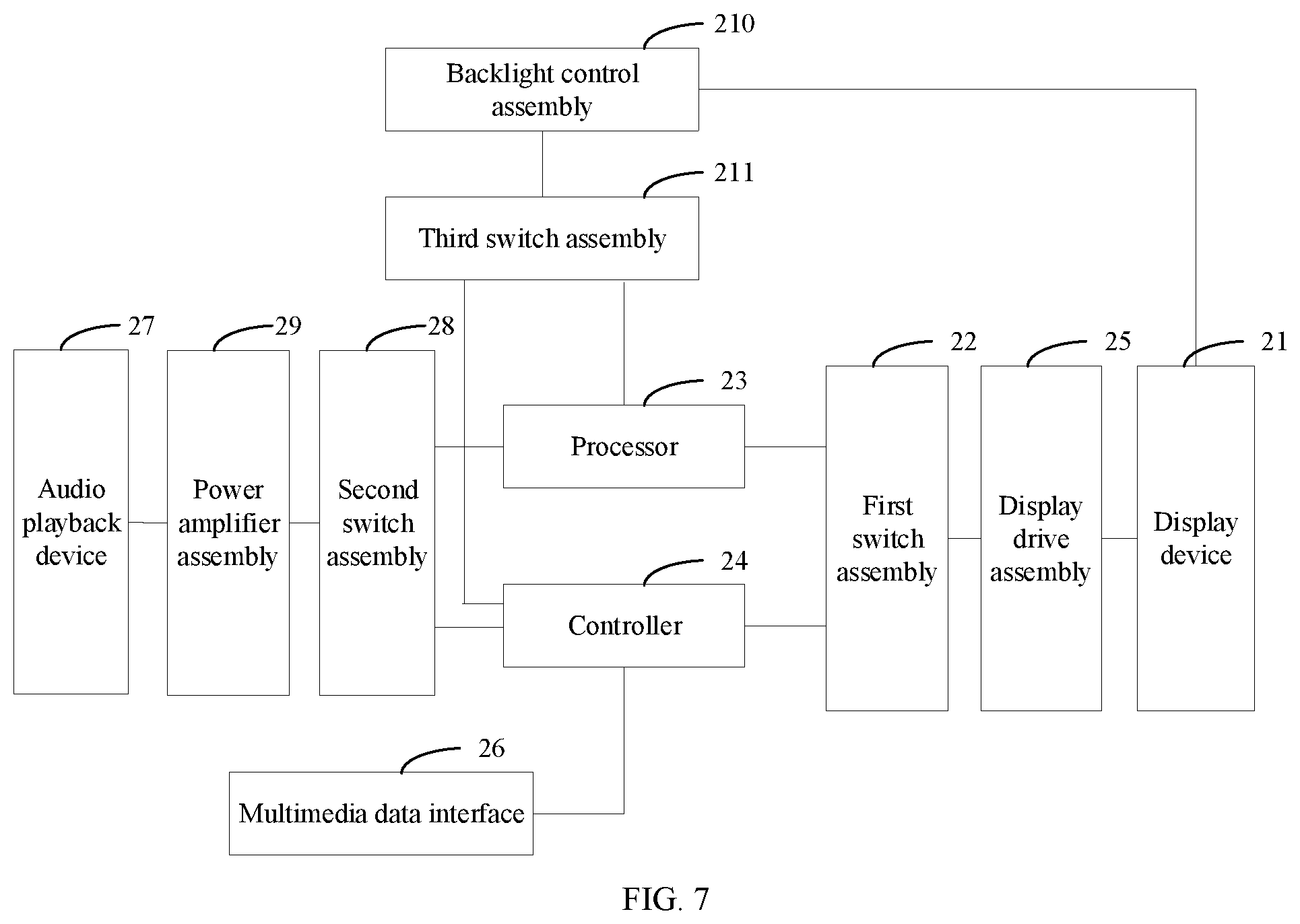 Patent US11783786 Figure 4 – Electronic apparatus