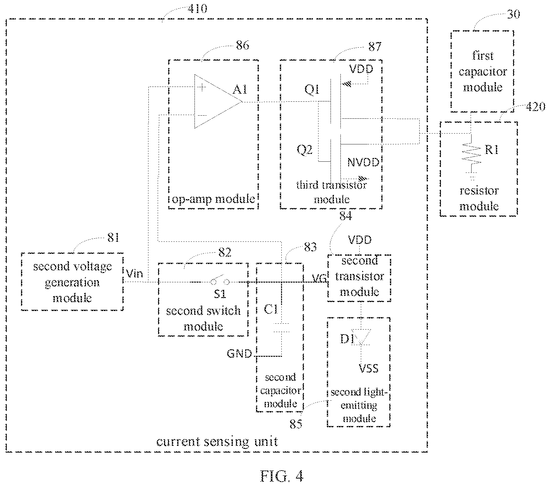 Patent US11783787 Figure 3 – Driving device and electronic apparatus