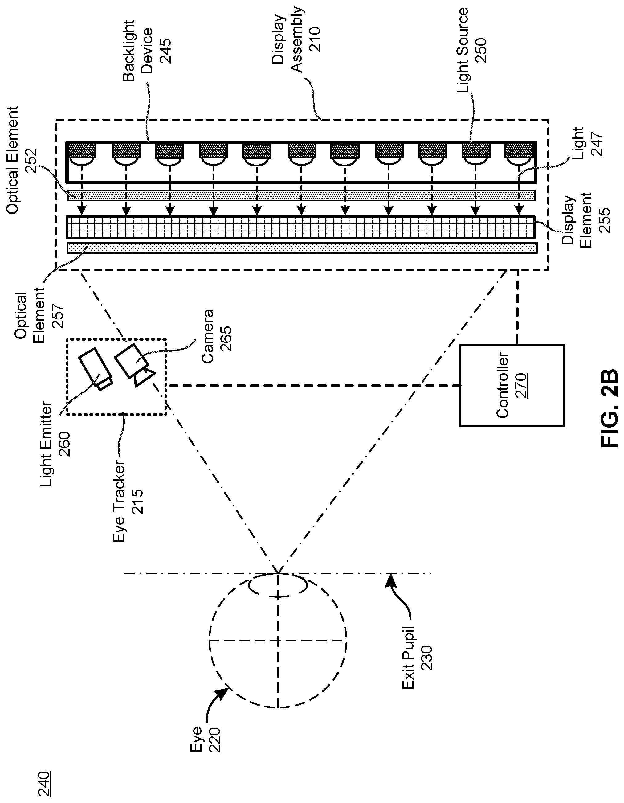 Patent US11783789 Figure 4 – Dynamic brightness compensation in display assembly