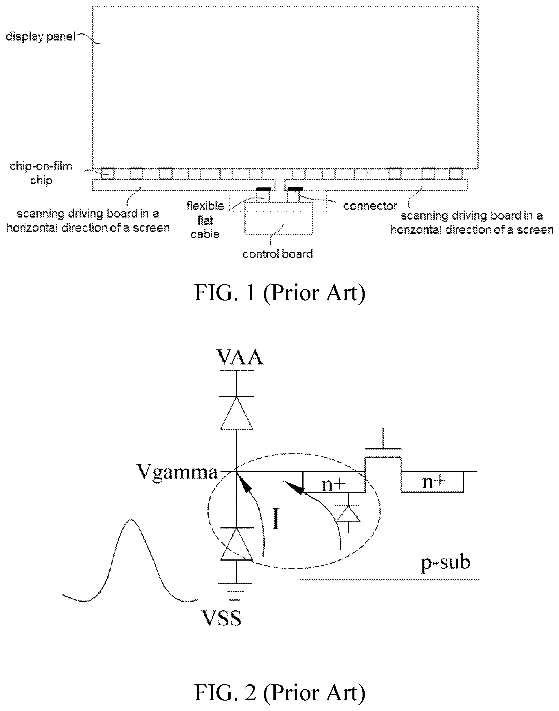 Patent US11783791 Figure 1 – Panel driving circuit and display device