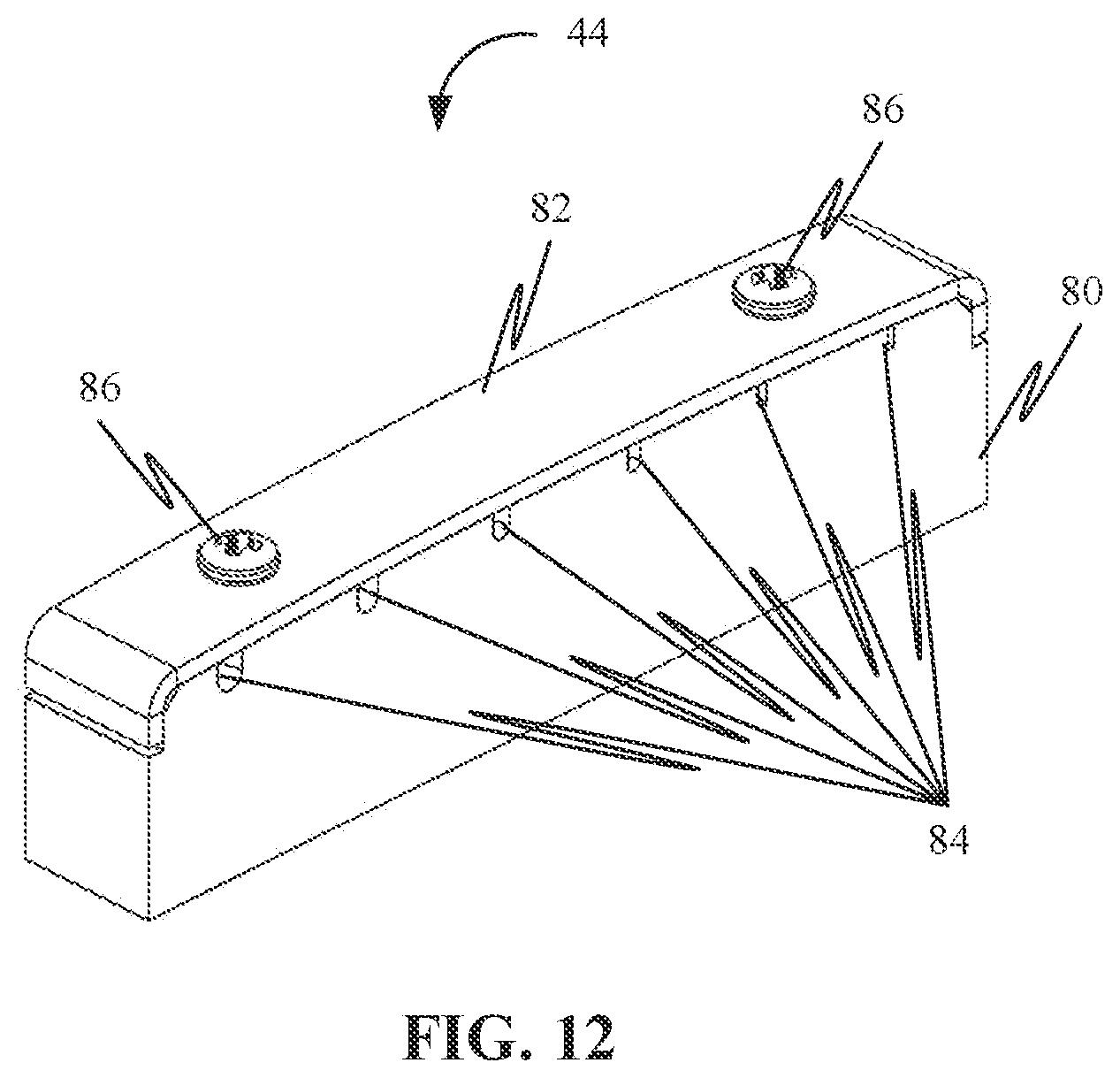 Patent US11783800 Figure 12 – Foldable stringed instrument