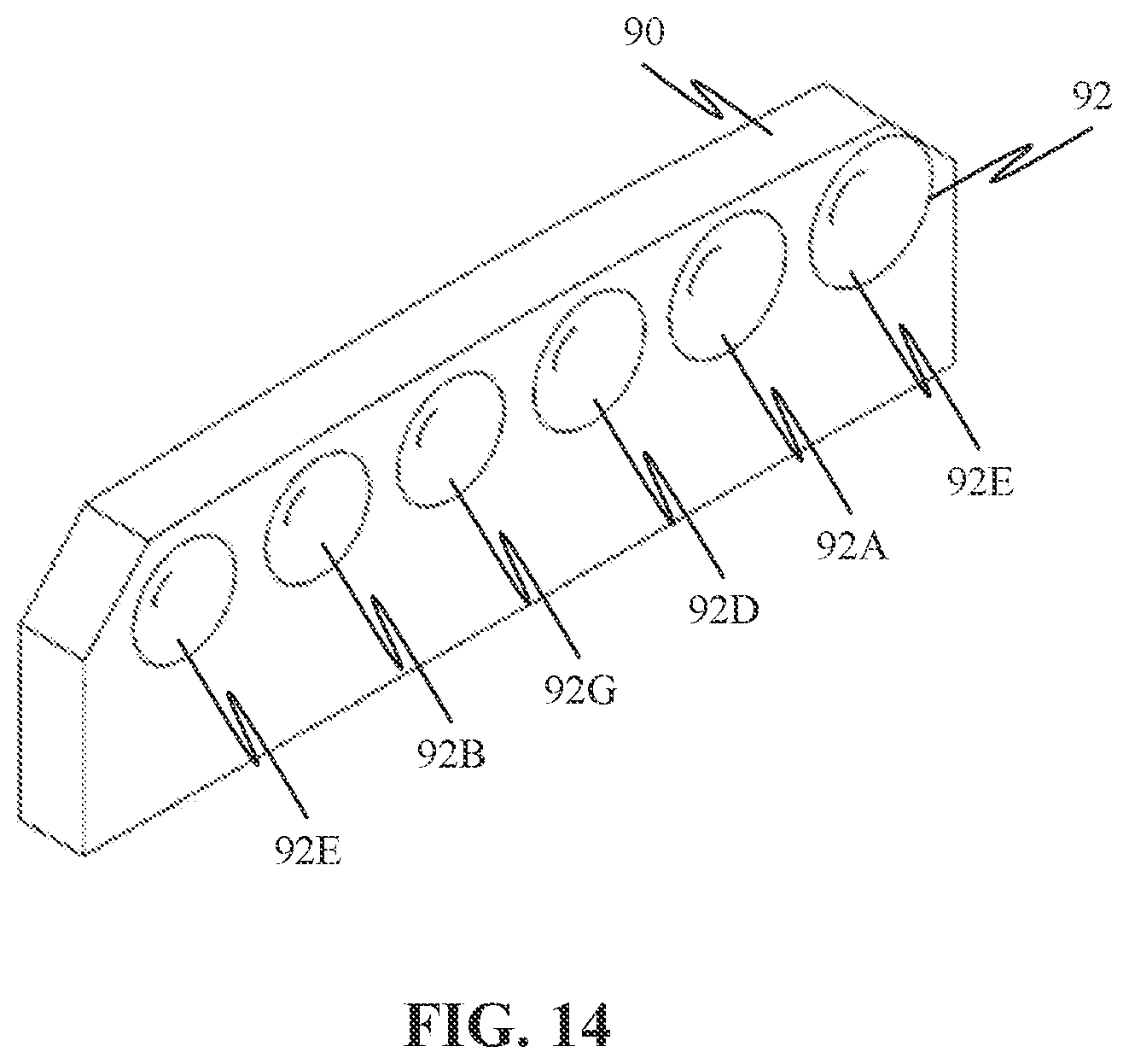 Patent US11783800 Figure 14 – Foldable stringed instrument