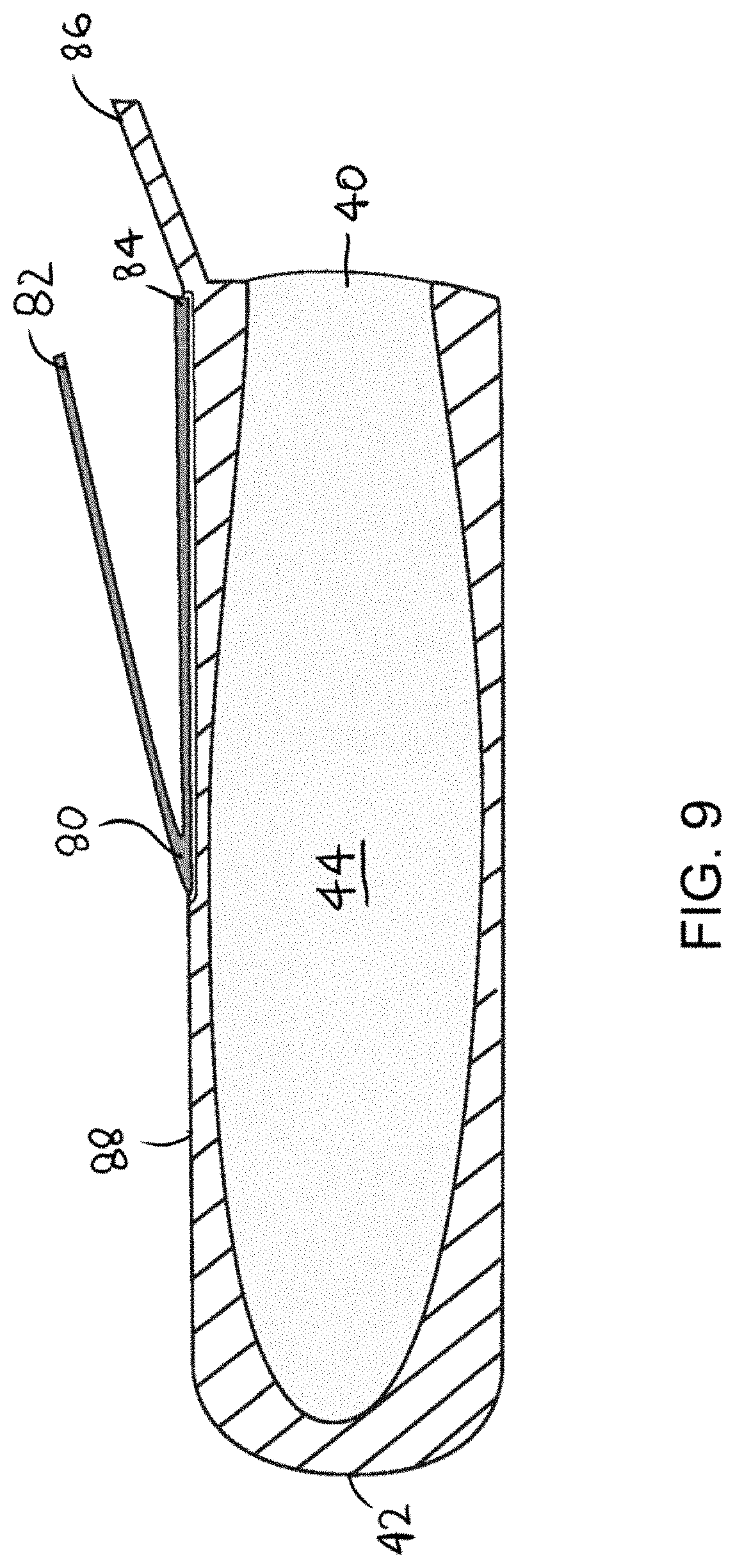 Patent US11783802 Figure 9 – Tremolo bar attachment accessory device