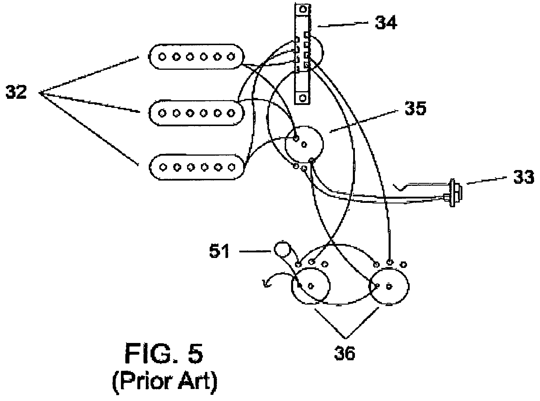 Patent US11783803 Figure 5 – Electronic touch capacitance switch for musical instrument