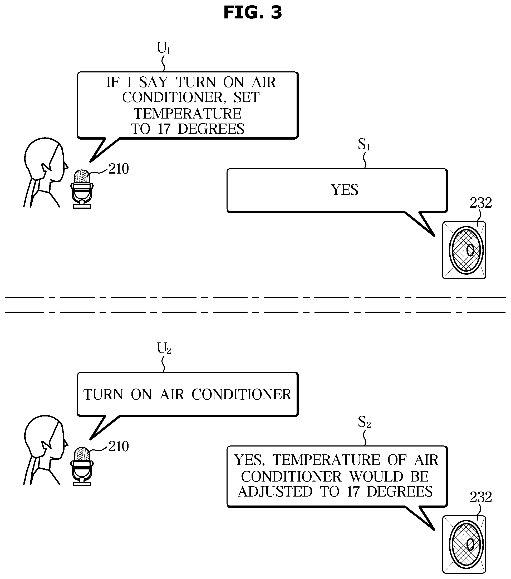 Patent US11783806 Figure 3 – Dialogue system and dialogue processing method