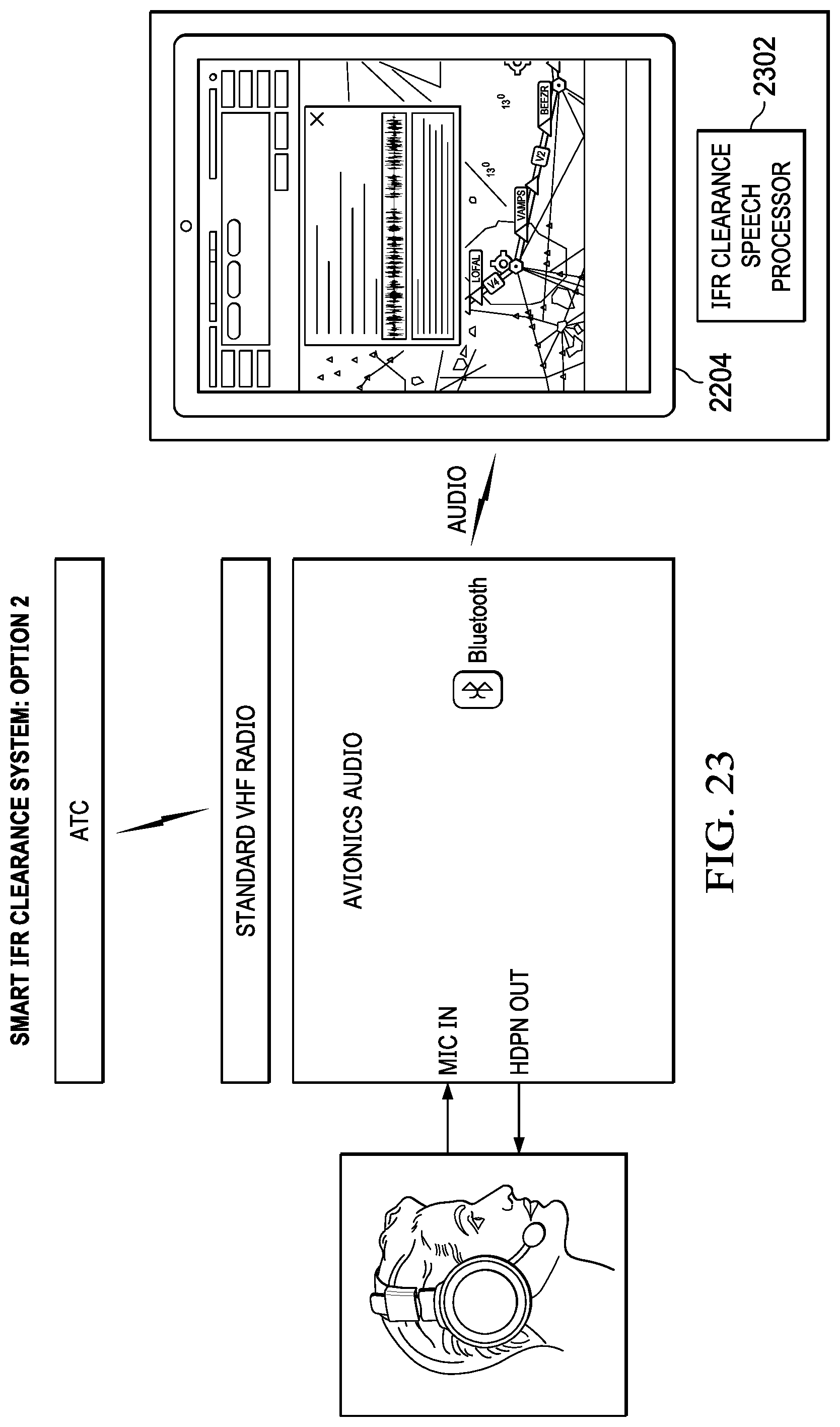 Patent US11783810 Figure 18 – Voice activity detection and dialogue recognition for air traffic control