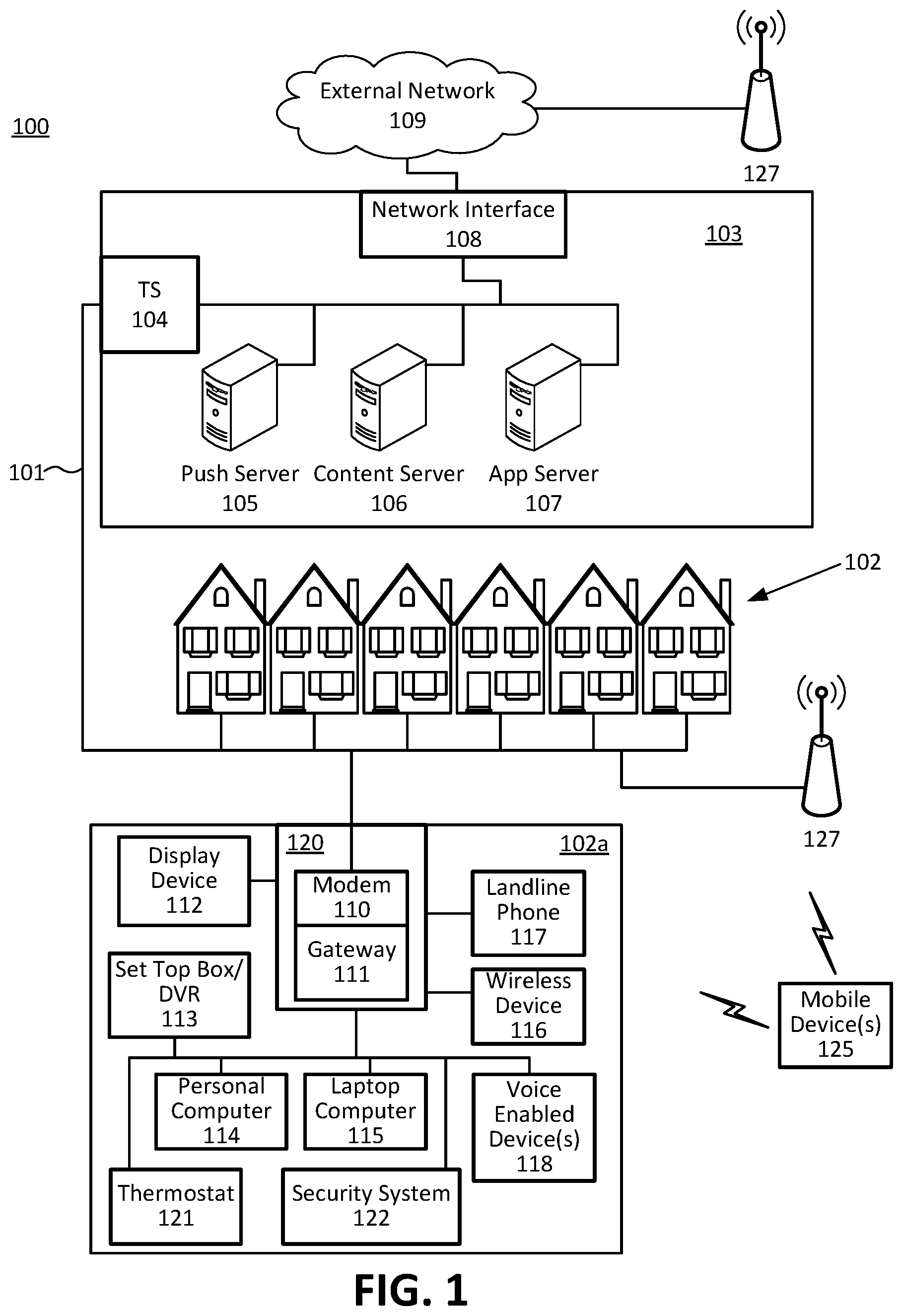 Patent US11783821 Figure 1 – Keyword-based audio source localization