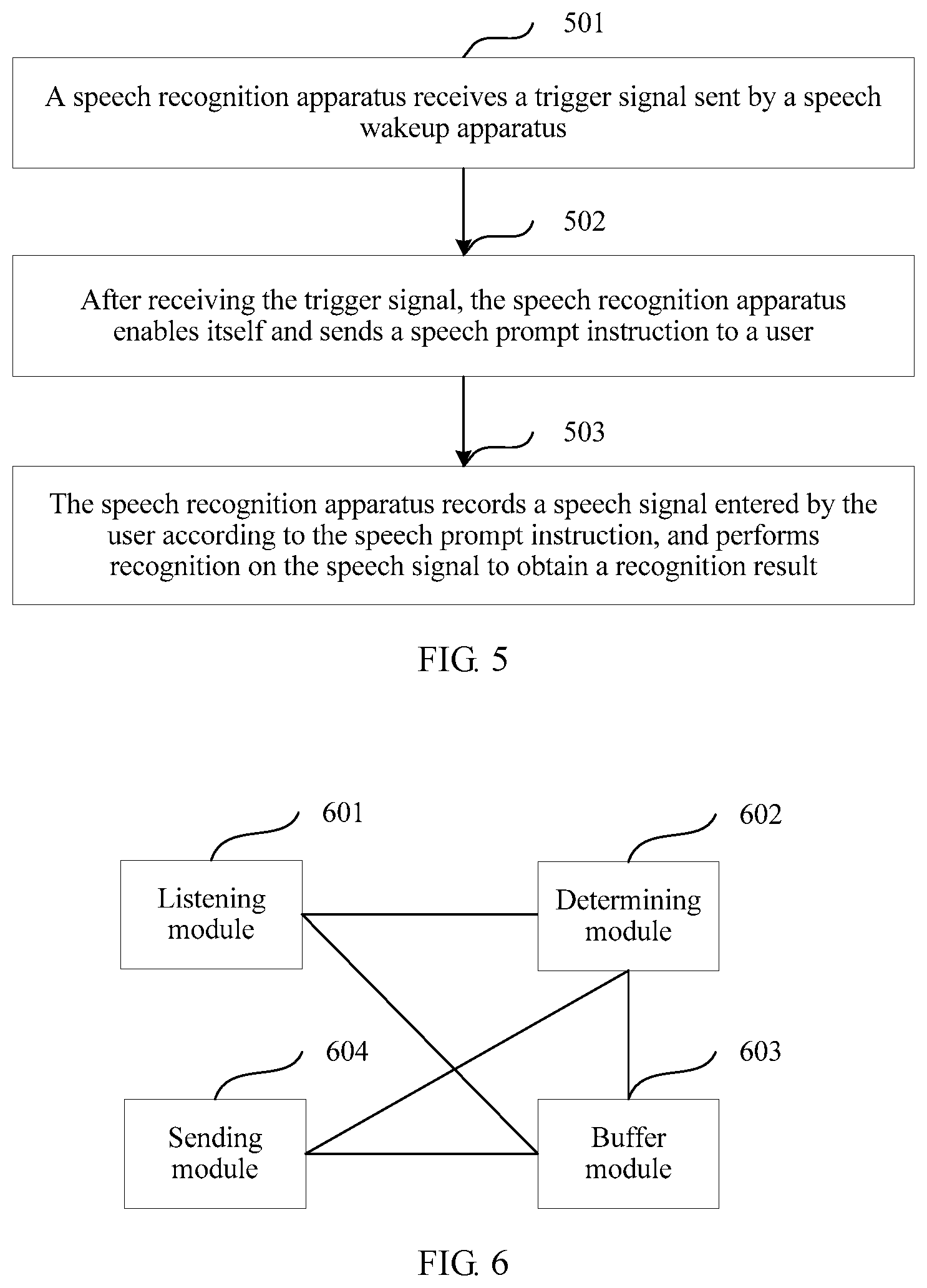 Patent US11783825 Figure 3 – Speech recognition method, speech wakeup apparatus, speech recognition apparatus, and terminal