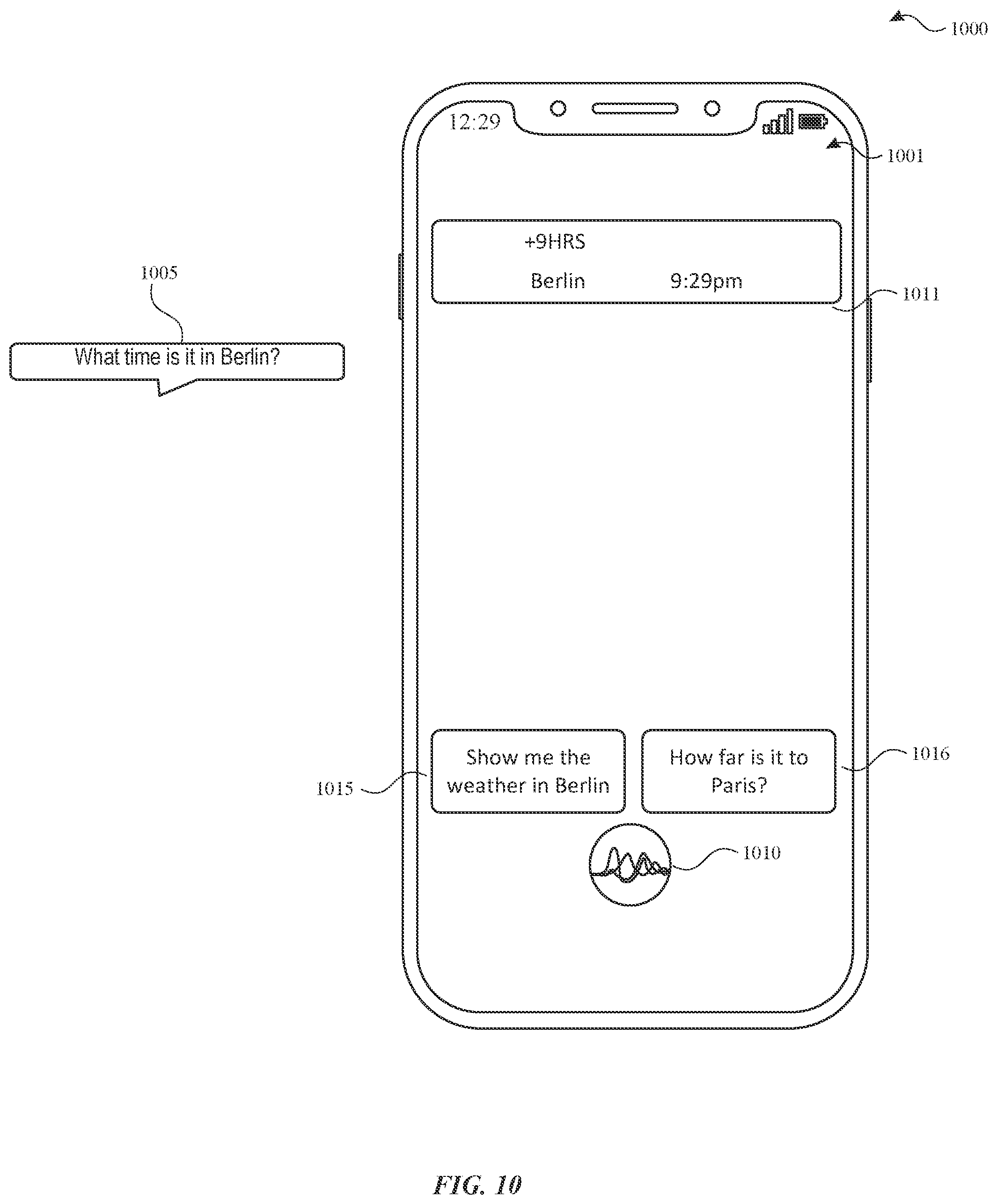 Patent US11783827 Figure 15 – Determining suggested subsequent user actions during digital assistant interaction