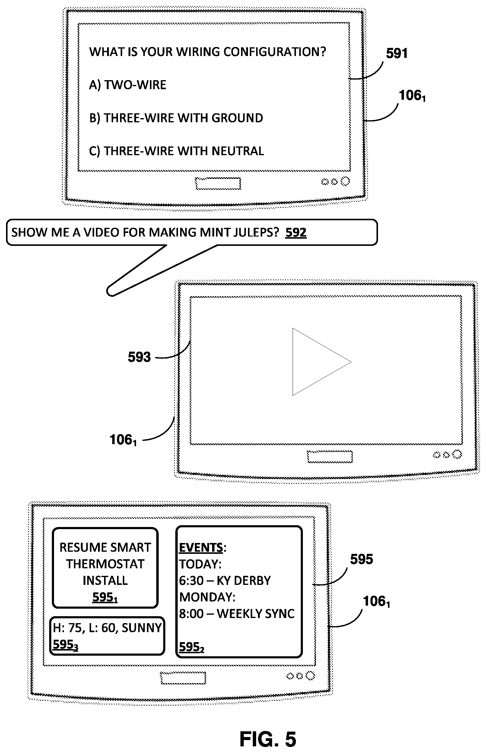 Patent US11783832 Figure 5 – Determining whether to automatically resume first automated assistant session upon cessation of interrupting second session