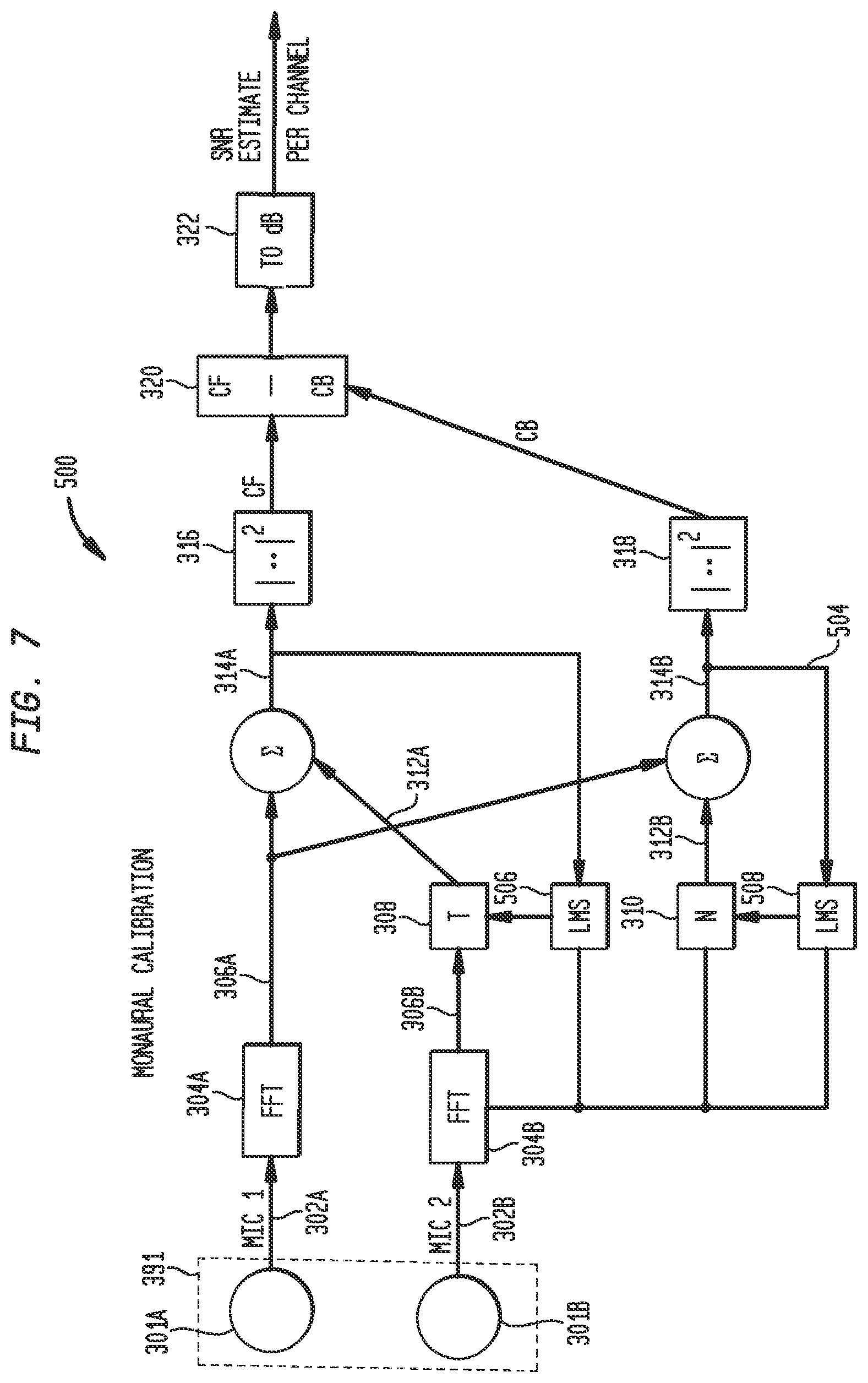 Patent US11783845 Figure 8 – Sound processing with increased noise suppression