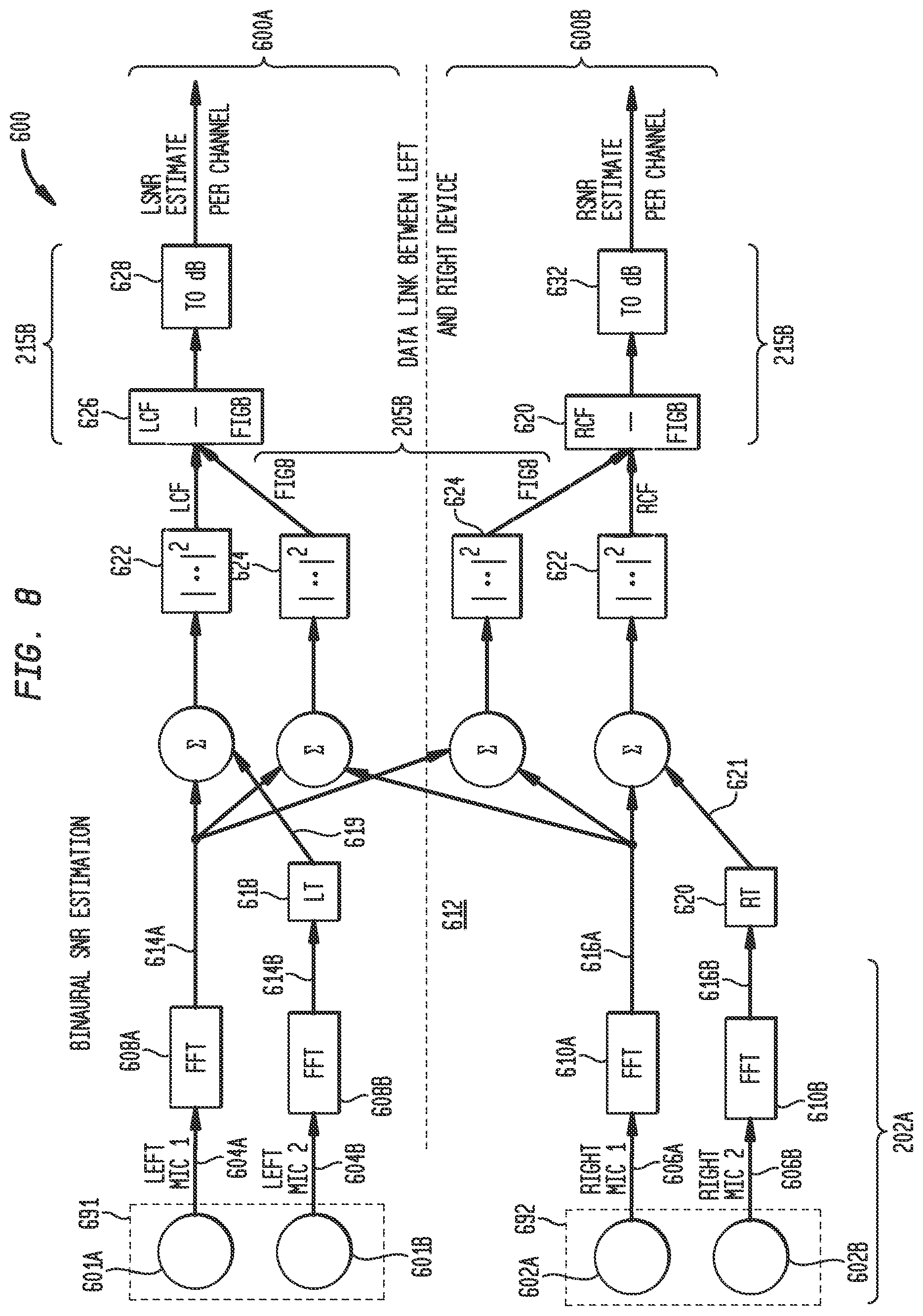 Patent US11783845 Figure 9 – Sound processing with increased noise suppression