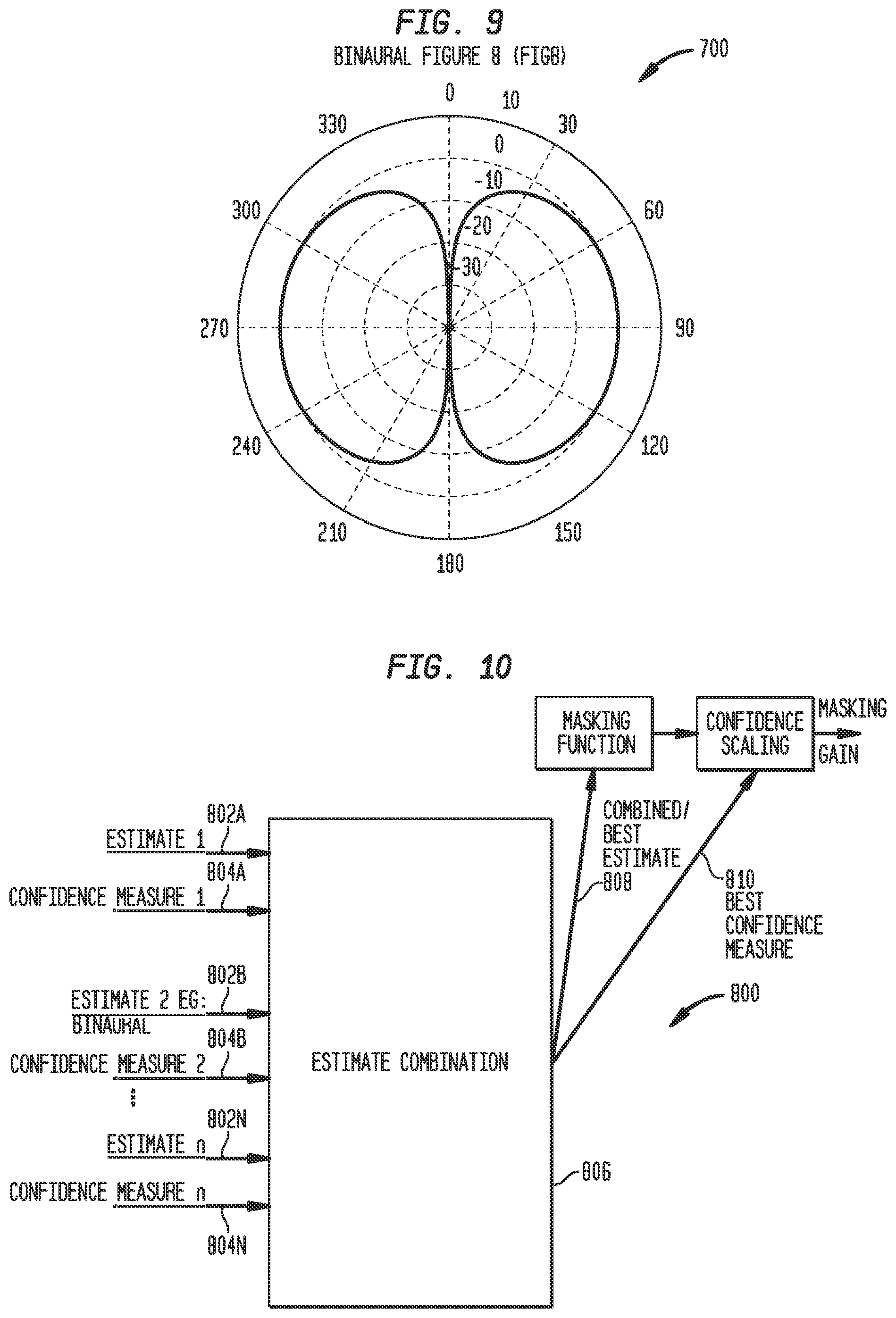 Patent US11783845 Figure 10 – Sound processing with increased noise suppression