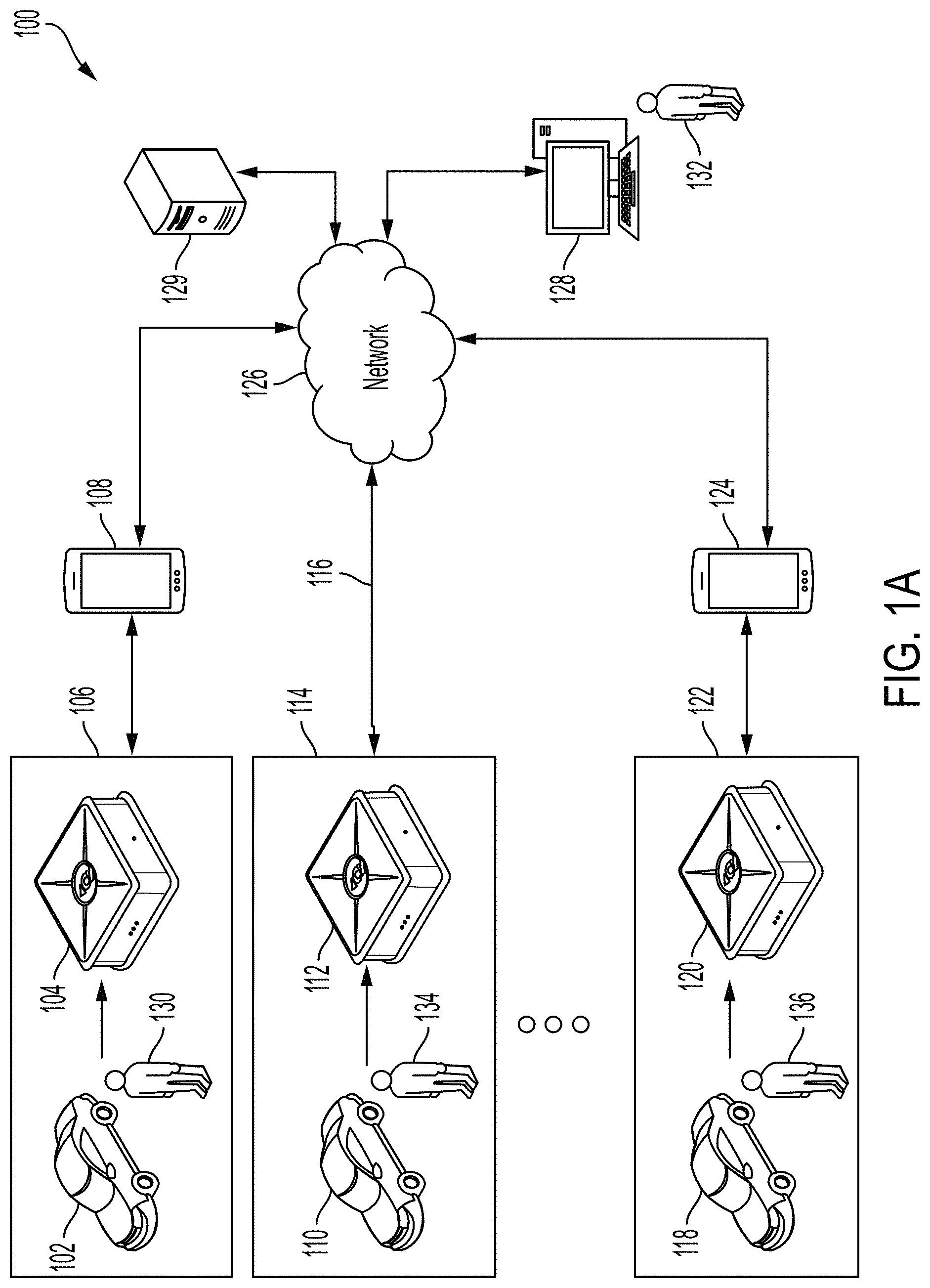 Patent US11783851 Figure 1 – Multi-sensor devices and systems for evaluating vehicle conditions
