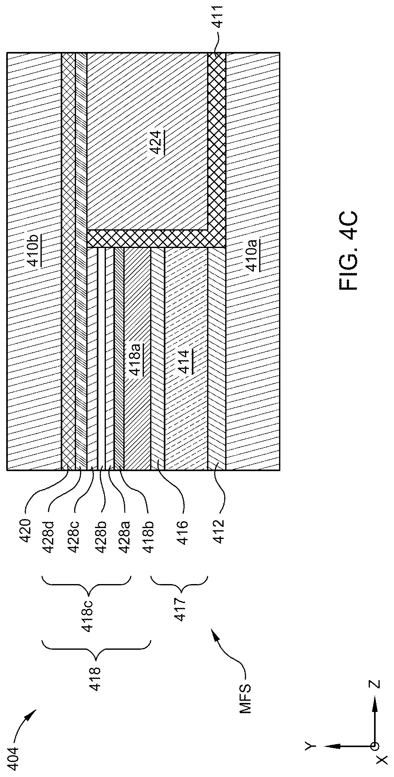 Patent US11783853 Figure 6 – Topological insulator based spin torque oscillator reader