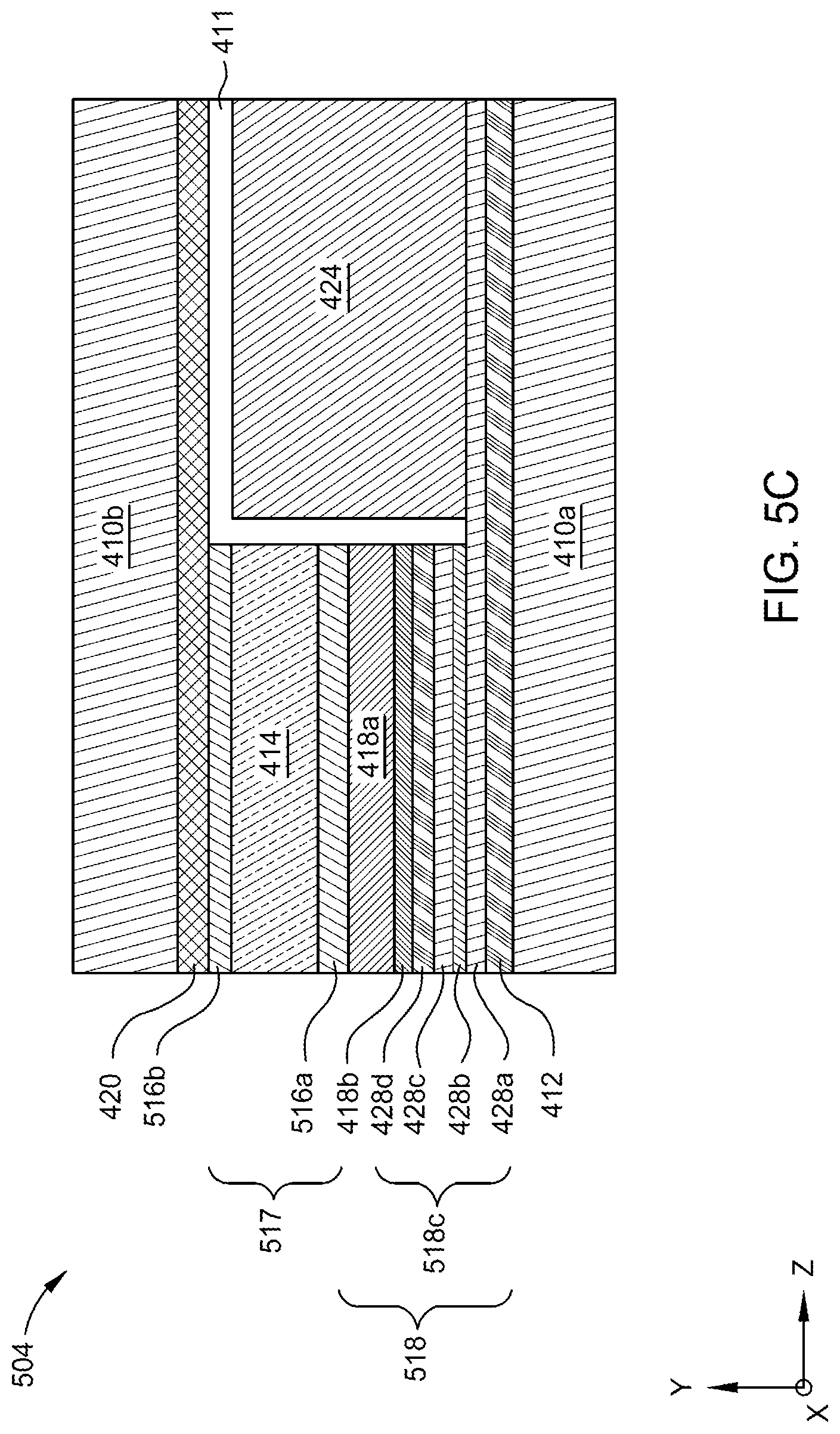 Patent US11783853 Figure 11 – Topological insulator based spin torque oscillator reader