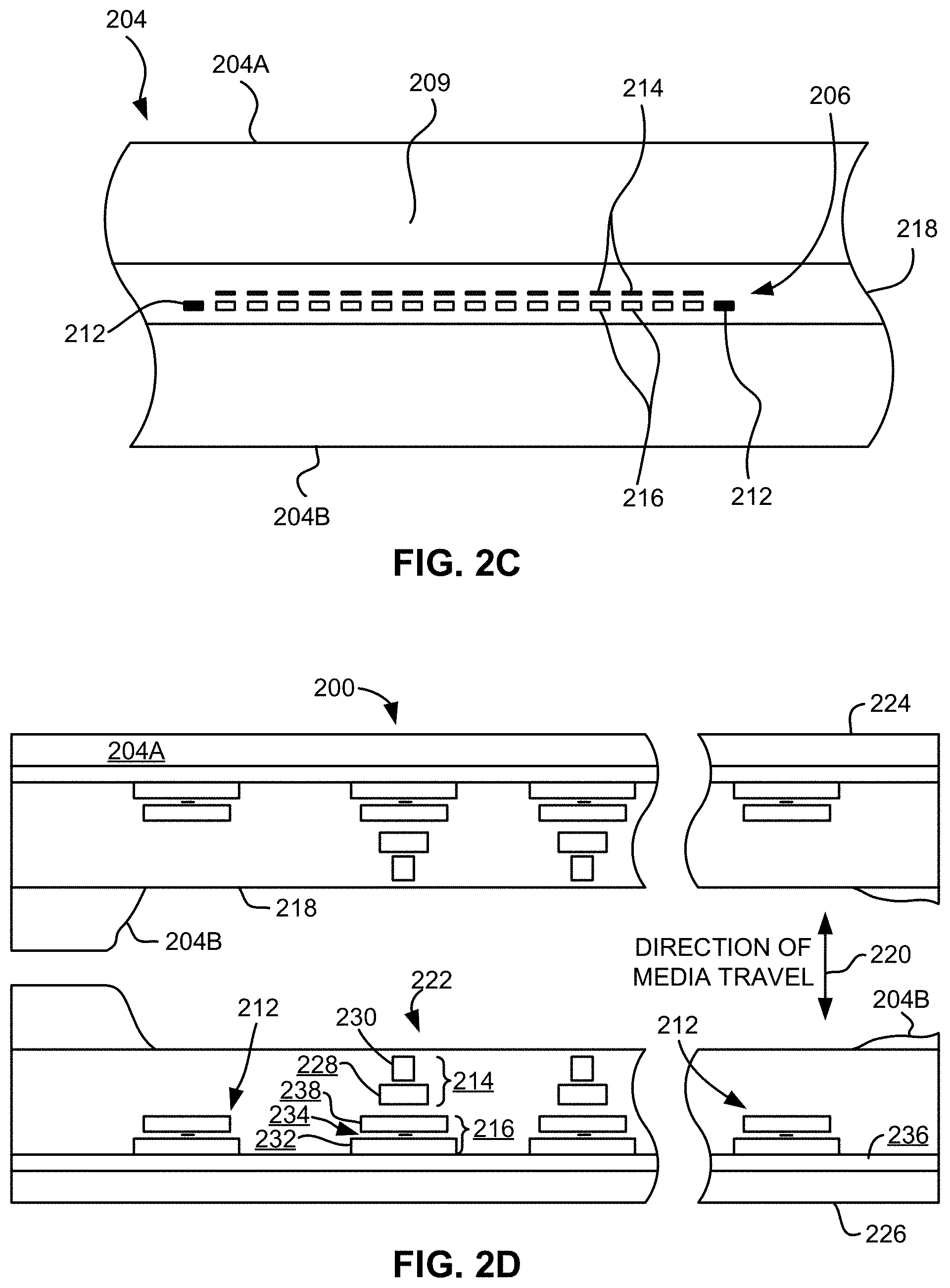 Patent US11783857 Figure 3 – Data storage system and magnetic tape recording media with features for correcting the combined effects of tape skew and tape dimensional stability