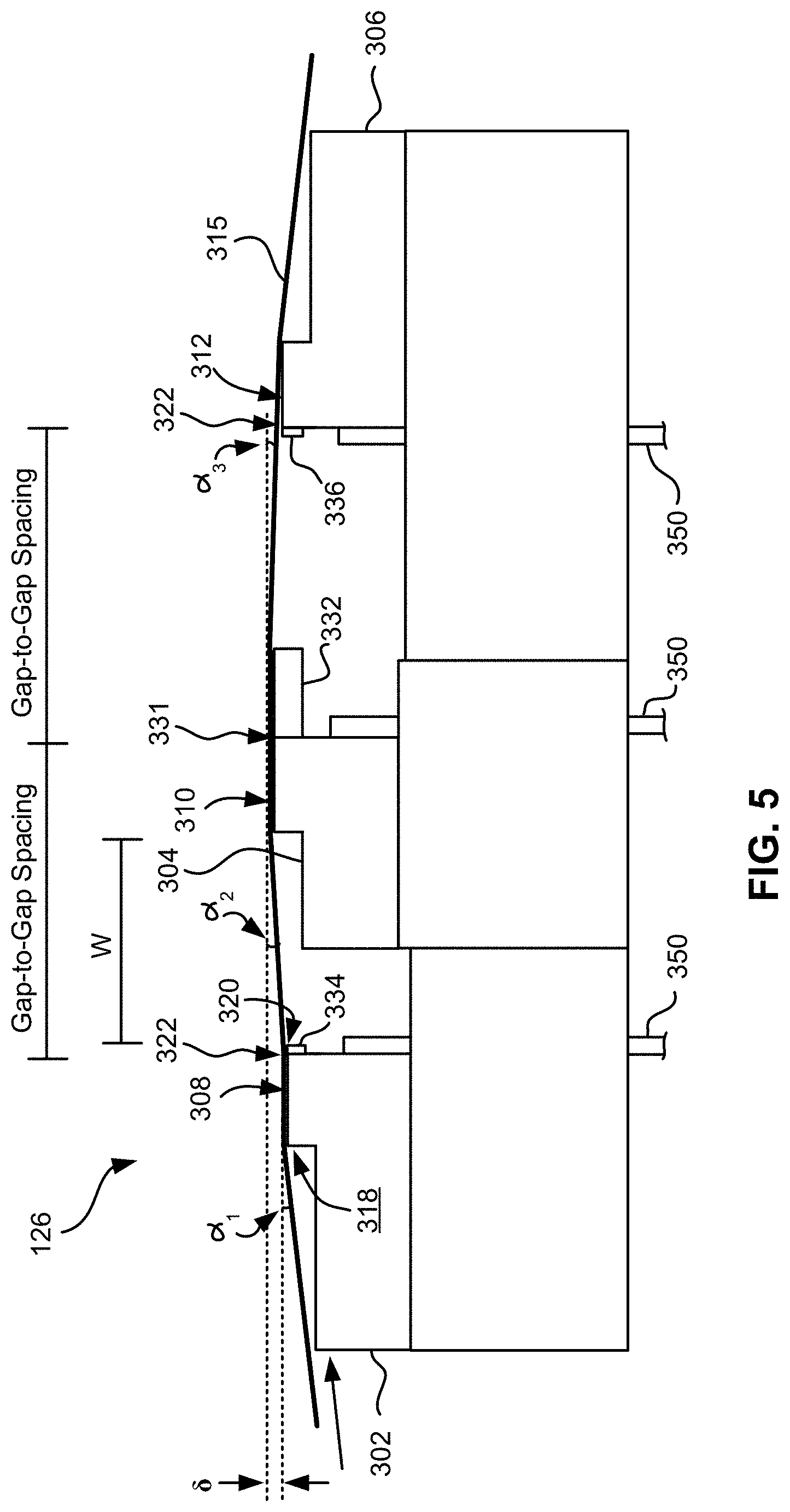 Patent US11783857 Figure 5 – Data storage system and magnetic tape recording media with features for correcting the combined effects of tape skew and tape dimensional stability