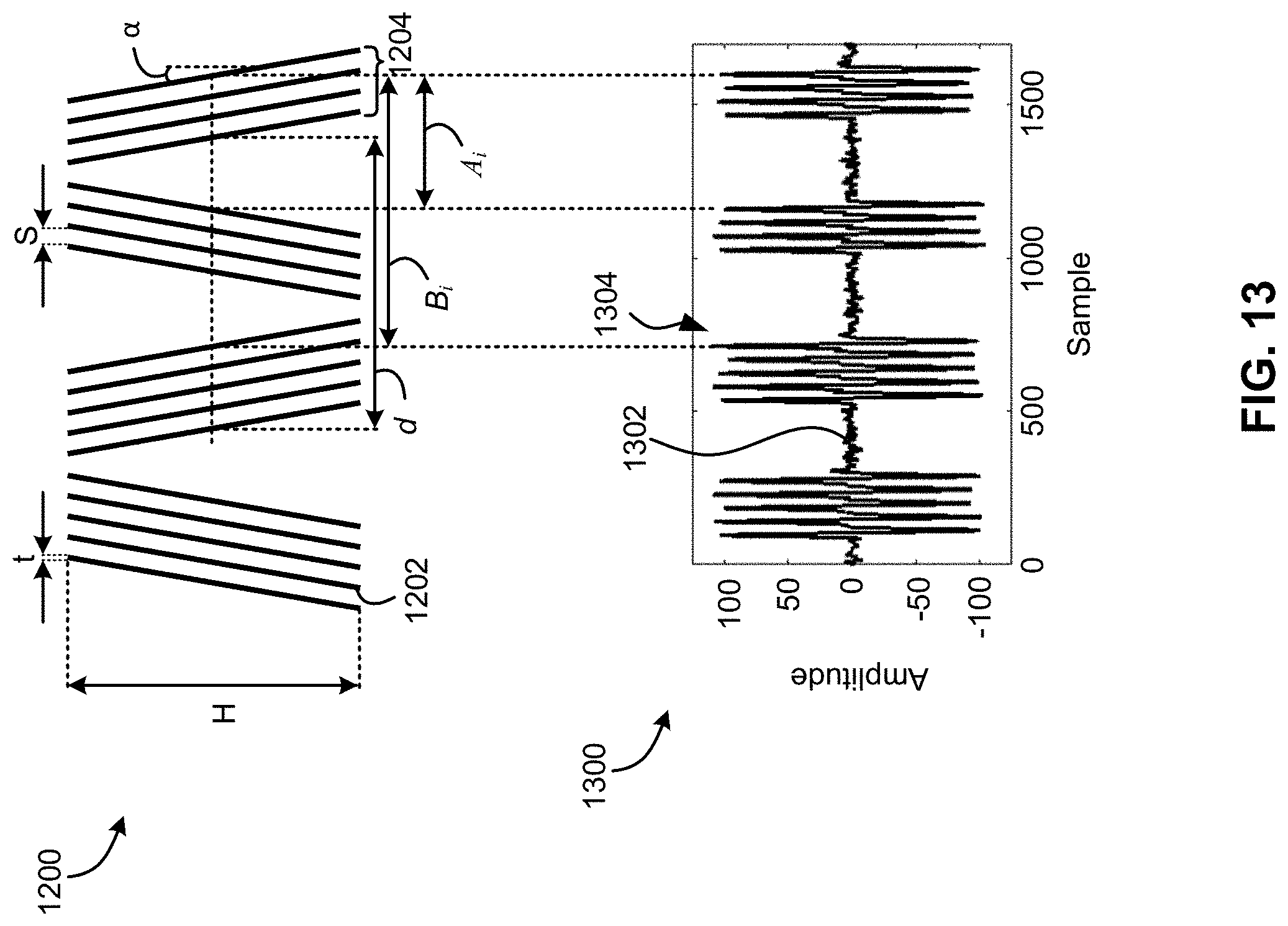 Patent US11783857 Figure 12 – Data storage system and magnetic tape recording media with features for correcting the combined effects of tape skew and tape dimensional stability