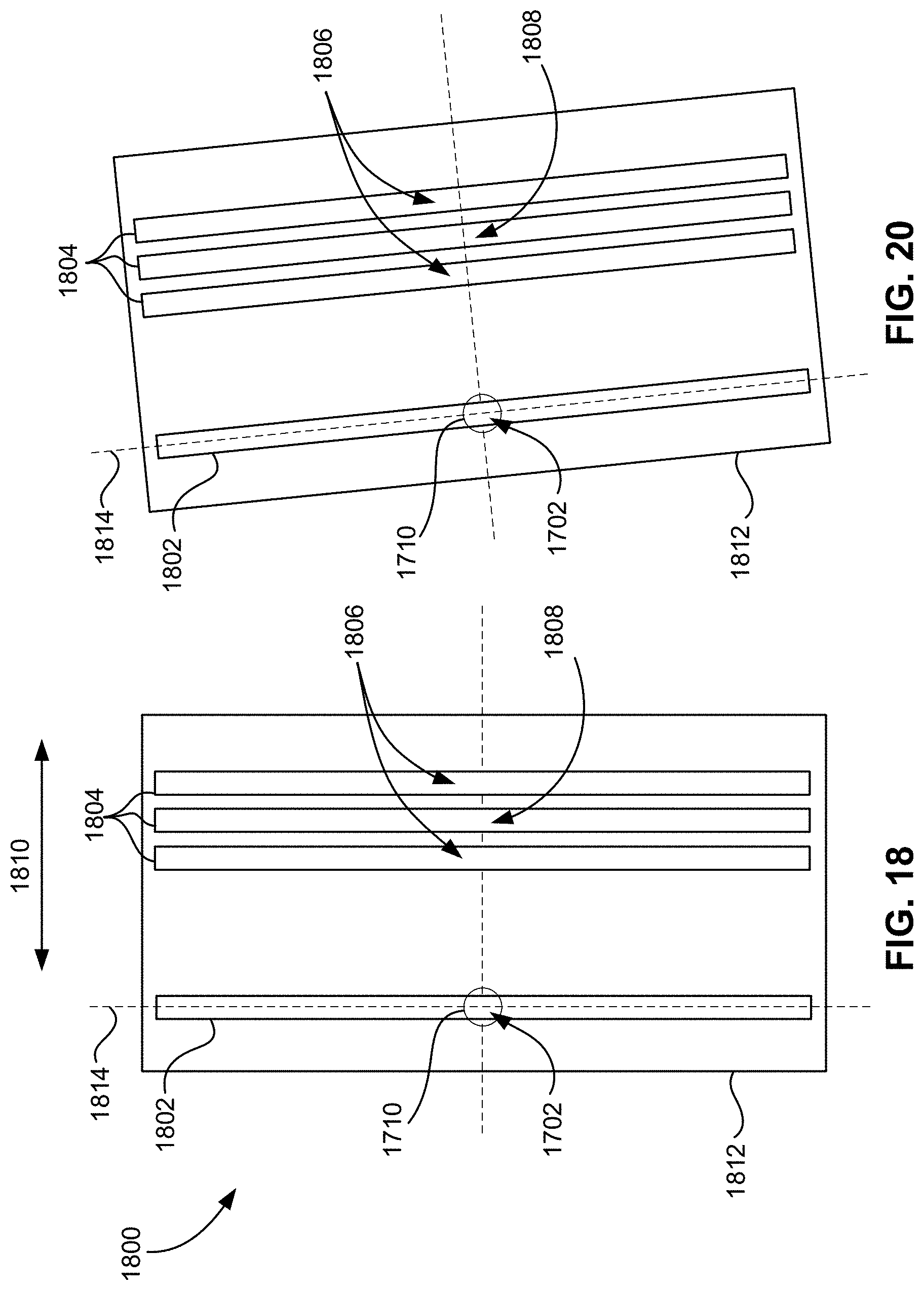 Patent US11783857 Figure 19 – Data storage system and magnetic tape recording media with features for correcting the combined effects of tape skew and tape dimensional stability