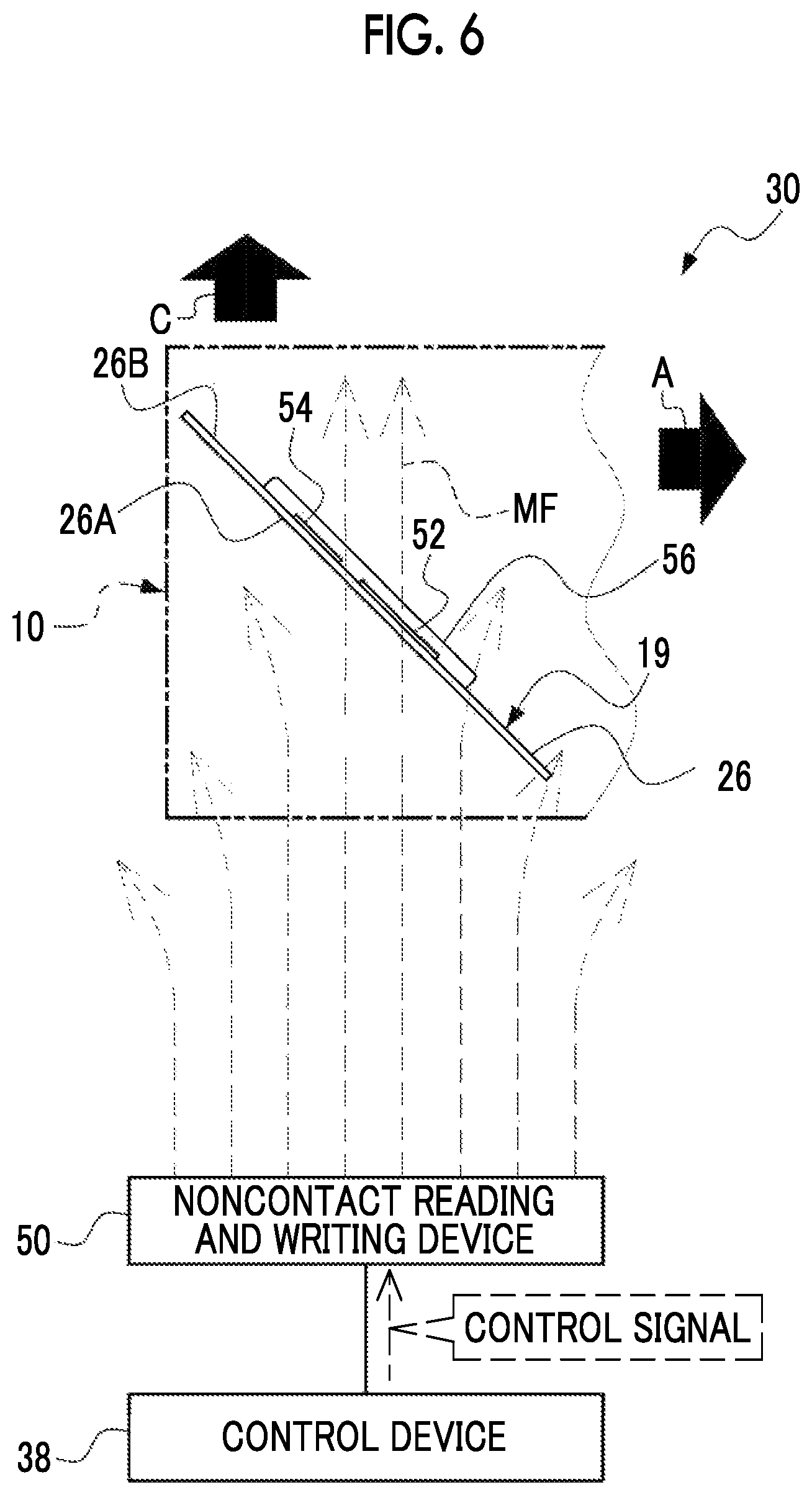 Patent US11783859 Figure 6 – Noncontact communication medium, magnetic tape cartridge, method for operating noncontact communication medium, and program