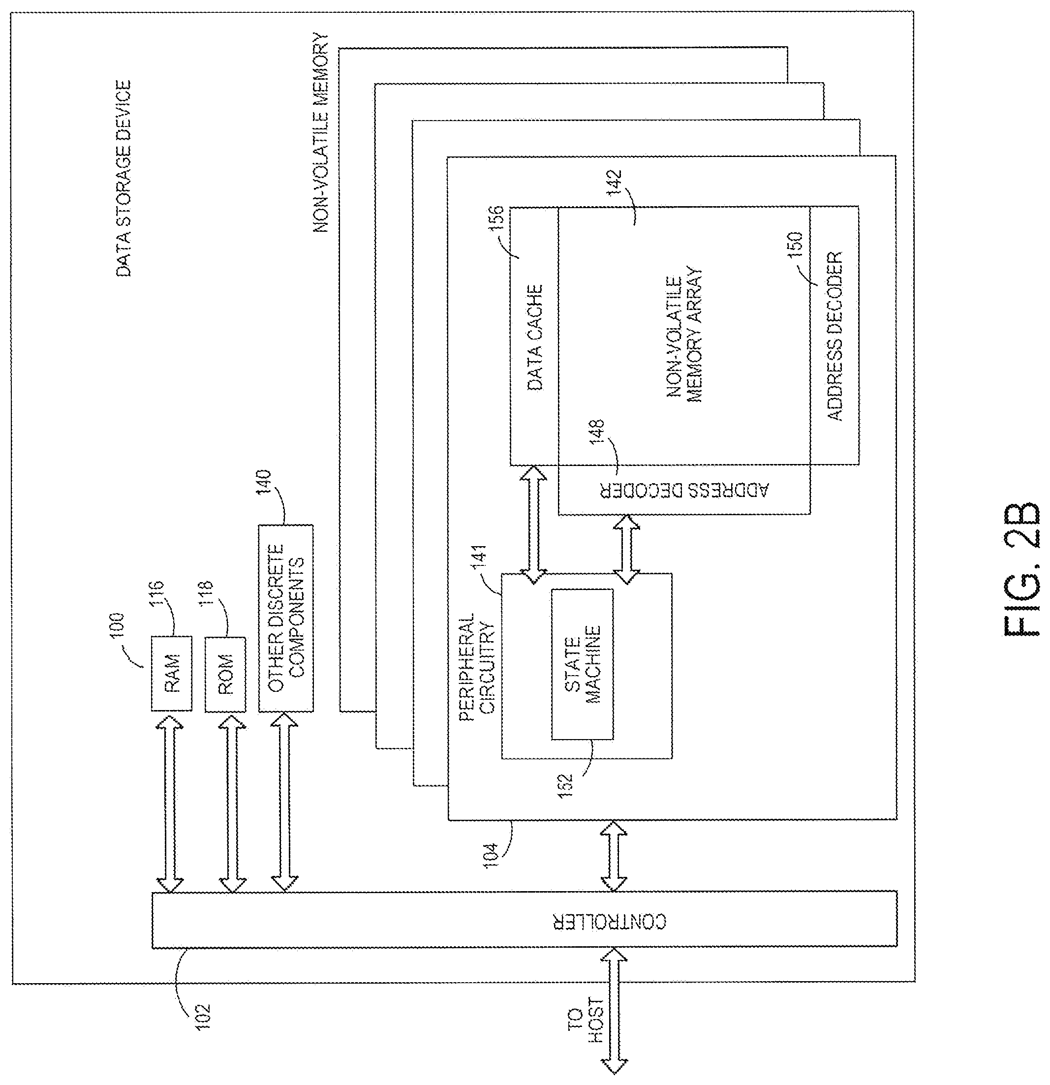 Patent US11783866 Figure 3 – Data storage device and method for legitimized data transfer
