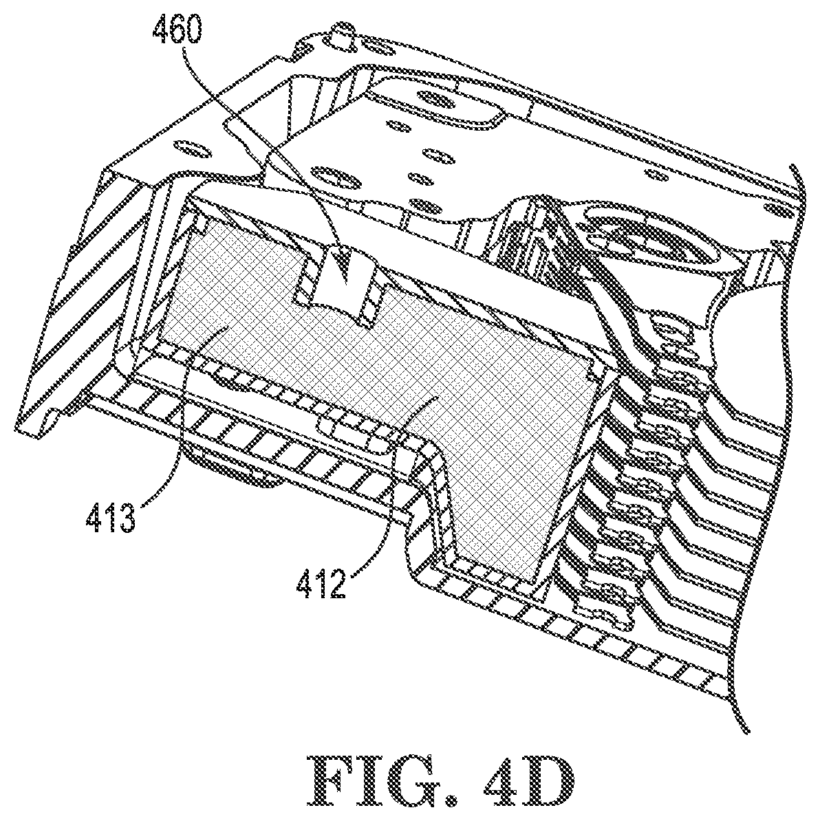 Patent US11783867 Figure 6 – Electronic device that includes a composition that can actively generate and release a gaseous oxidizing agent component into an interior space of the electronic device, and related subassemblies and methods