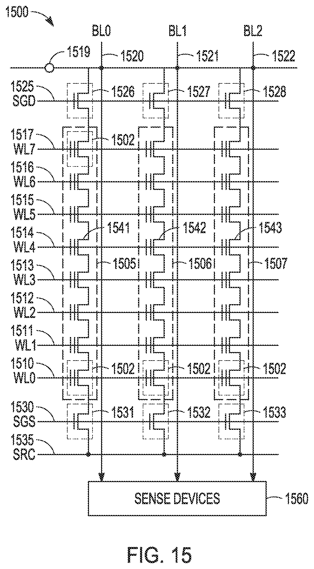 Patent US11783871 Figure 10 – Continuous sensing to determine read points