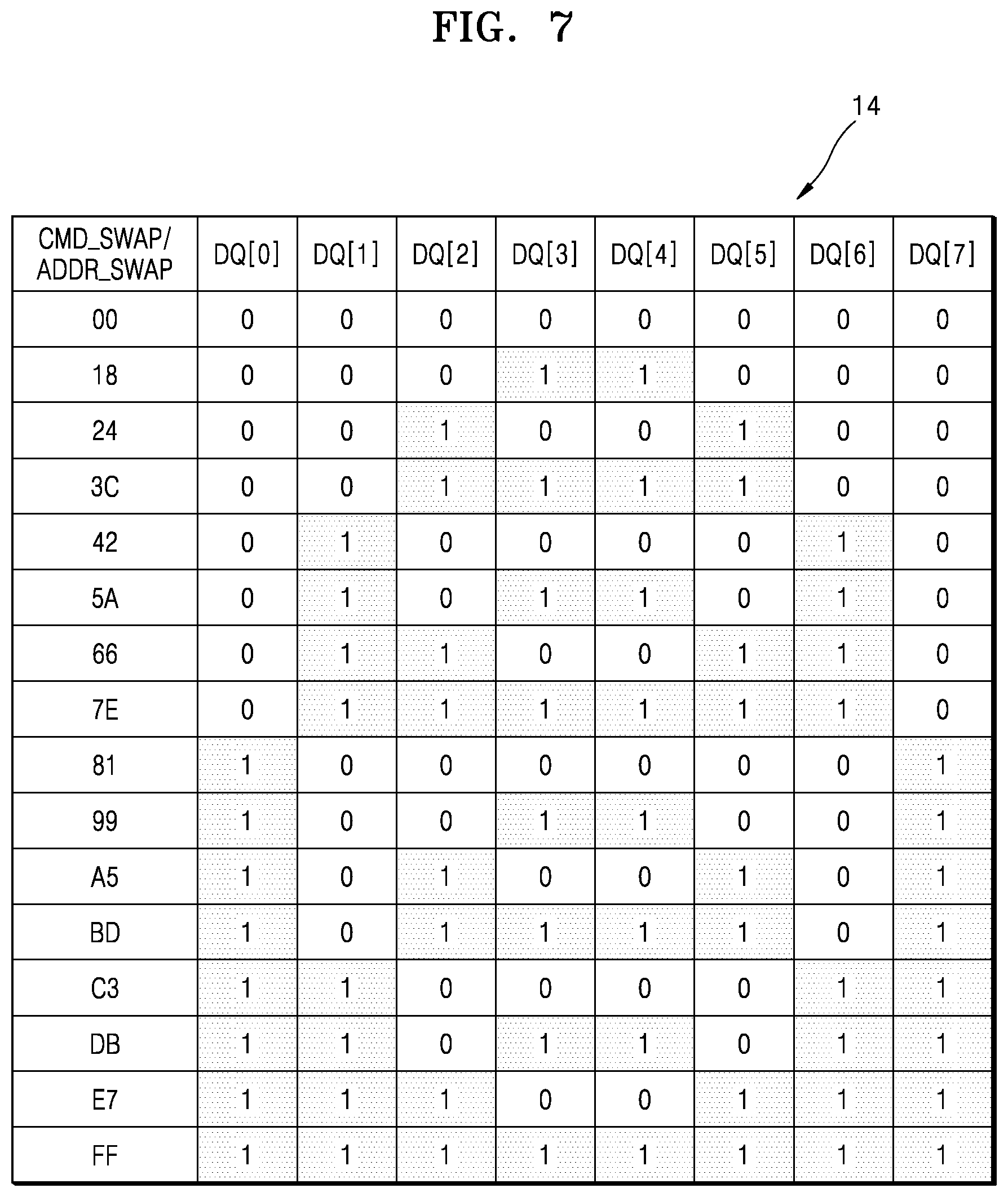 Patent US11783874 Figure 7 – Memory with swap mode